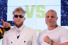 Jake Paul boxing coach BJ Flores shot in leg in Colombia