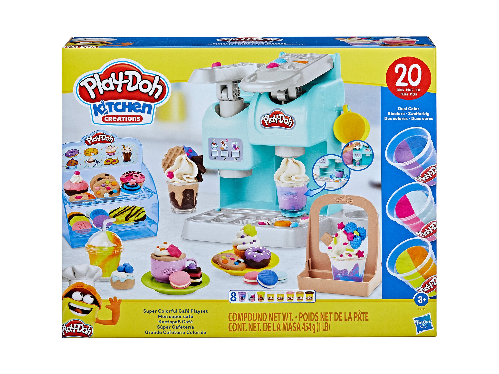 Play-Doh colourful café set