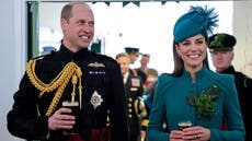 William and Kate enjoy glass of Guinness at St Patrick’s Day Parade