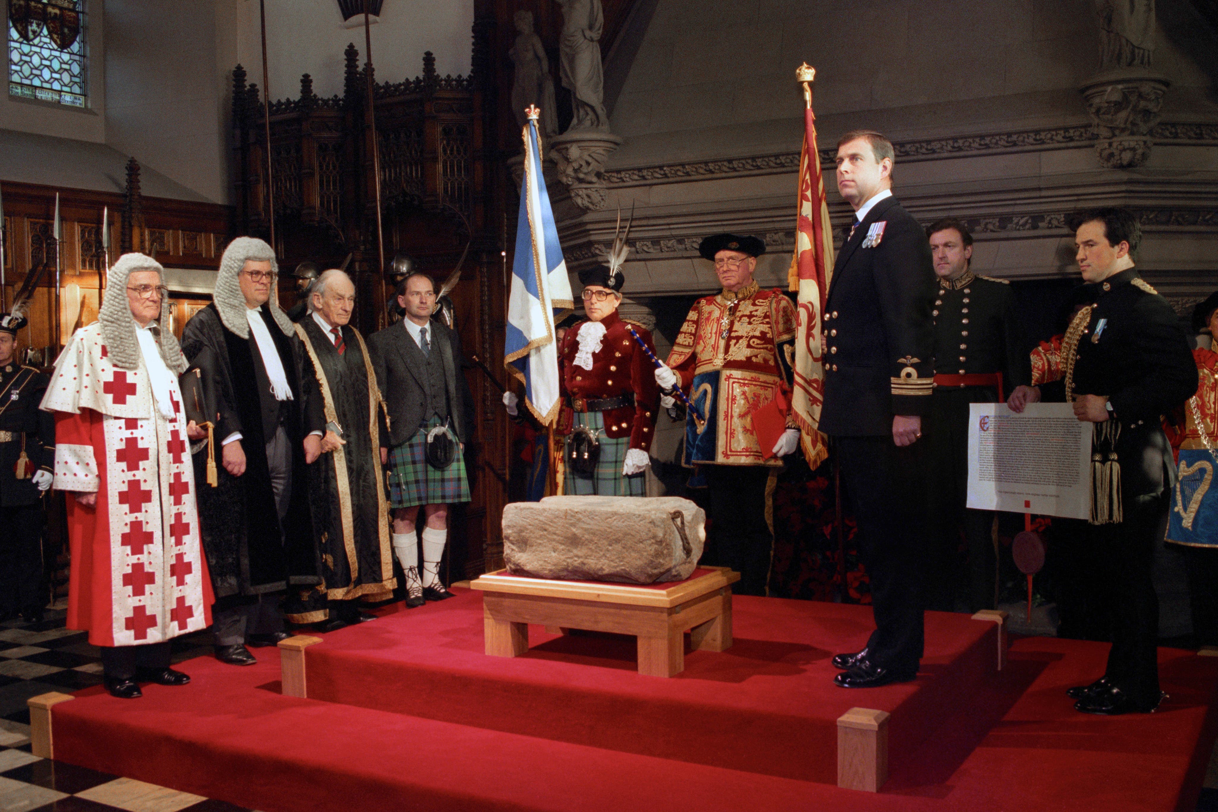 The Stone of Destiny officially returned to Scotland in 1996 (Chris Bacon/PA)