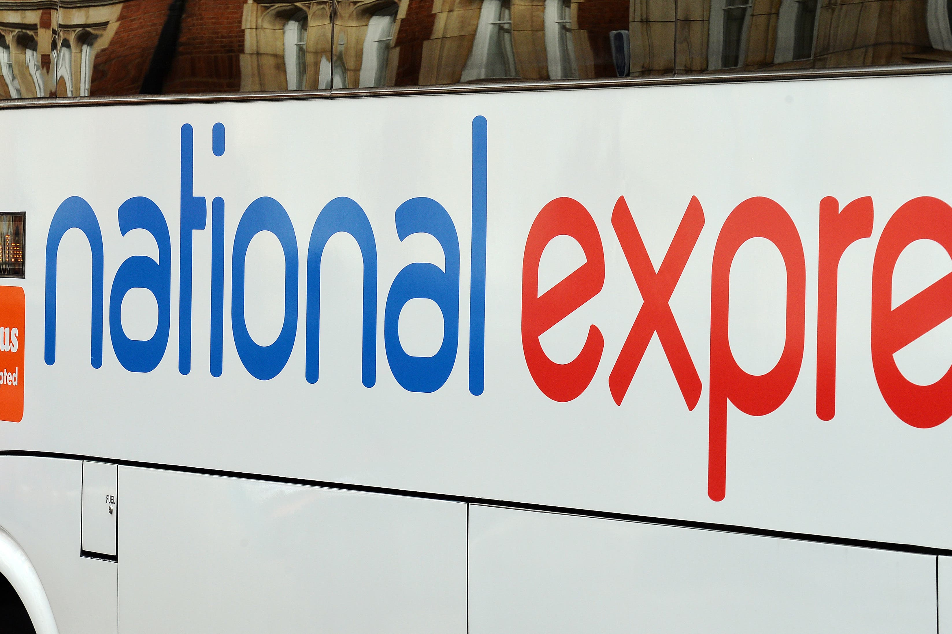 A National Express coach (John Stilwell/PA)