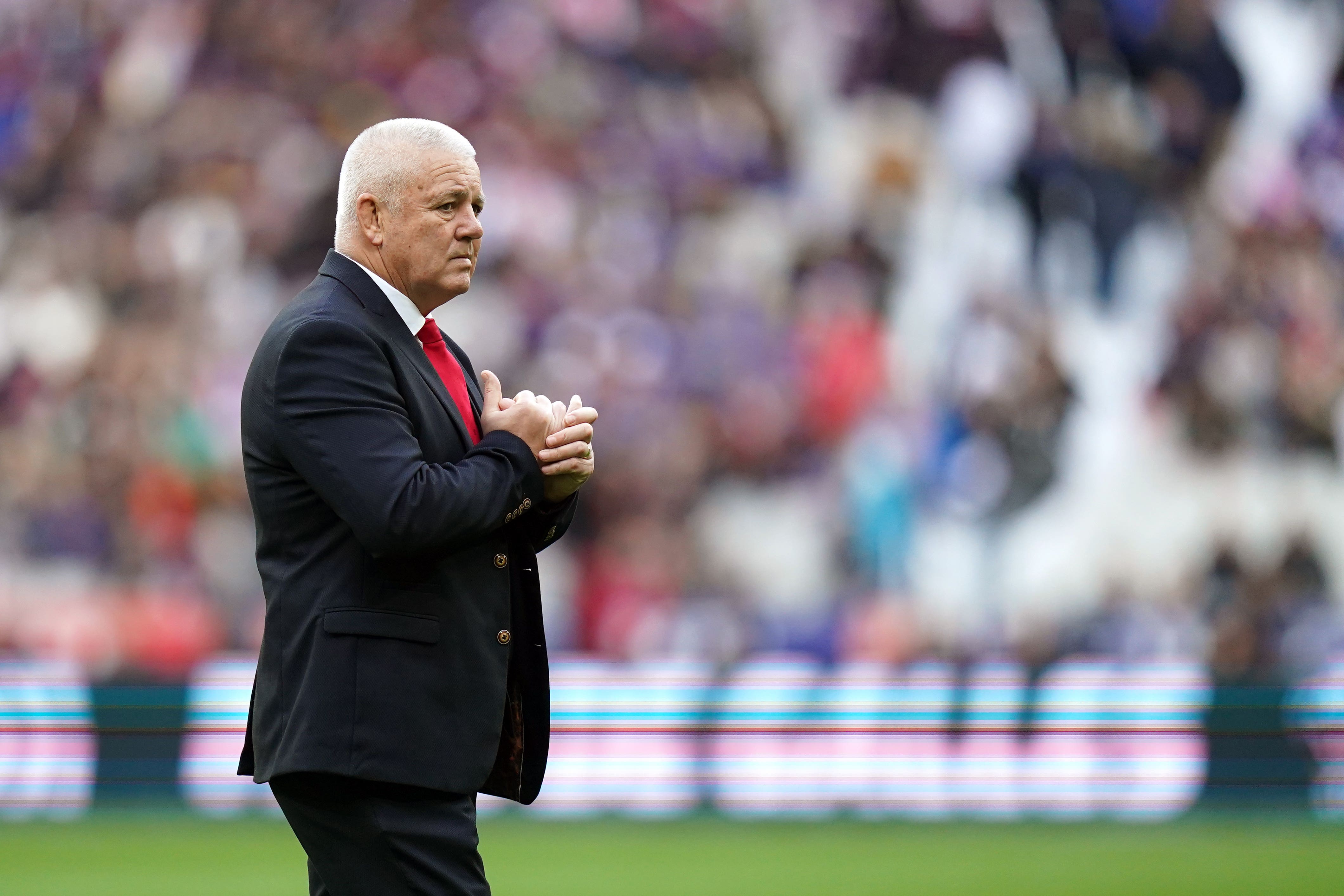 Warren Gatland has an impressive World Cup coaching record with Wales (Adam Davy/PA)