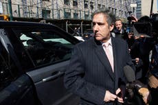 Michael Cohen to return to Manhattan district attorney’s office as ‘rebuttal witness’ in Trump investigation