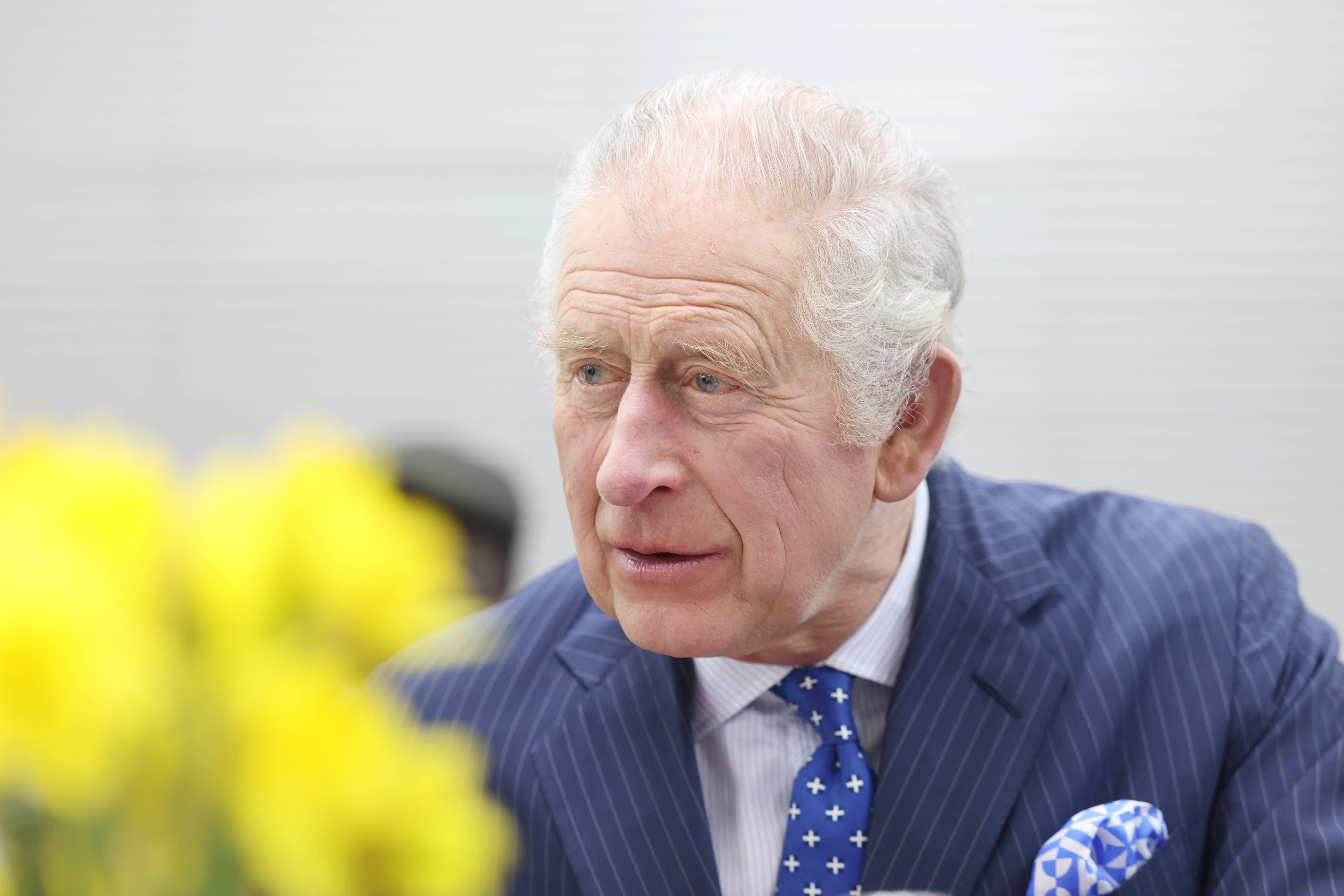 King Charles III joins members of the Sudanese community, from across the United Kingdom, at a reception in London, on the 20th anniversary of the conflict in Darfur. Picture date: Wednesday March 15, 2023.