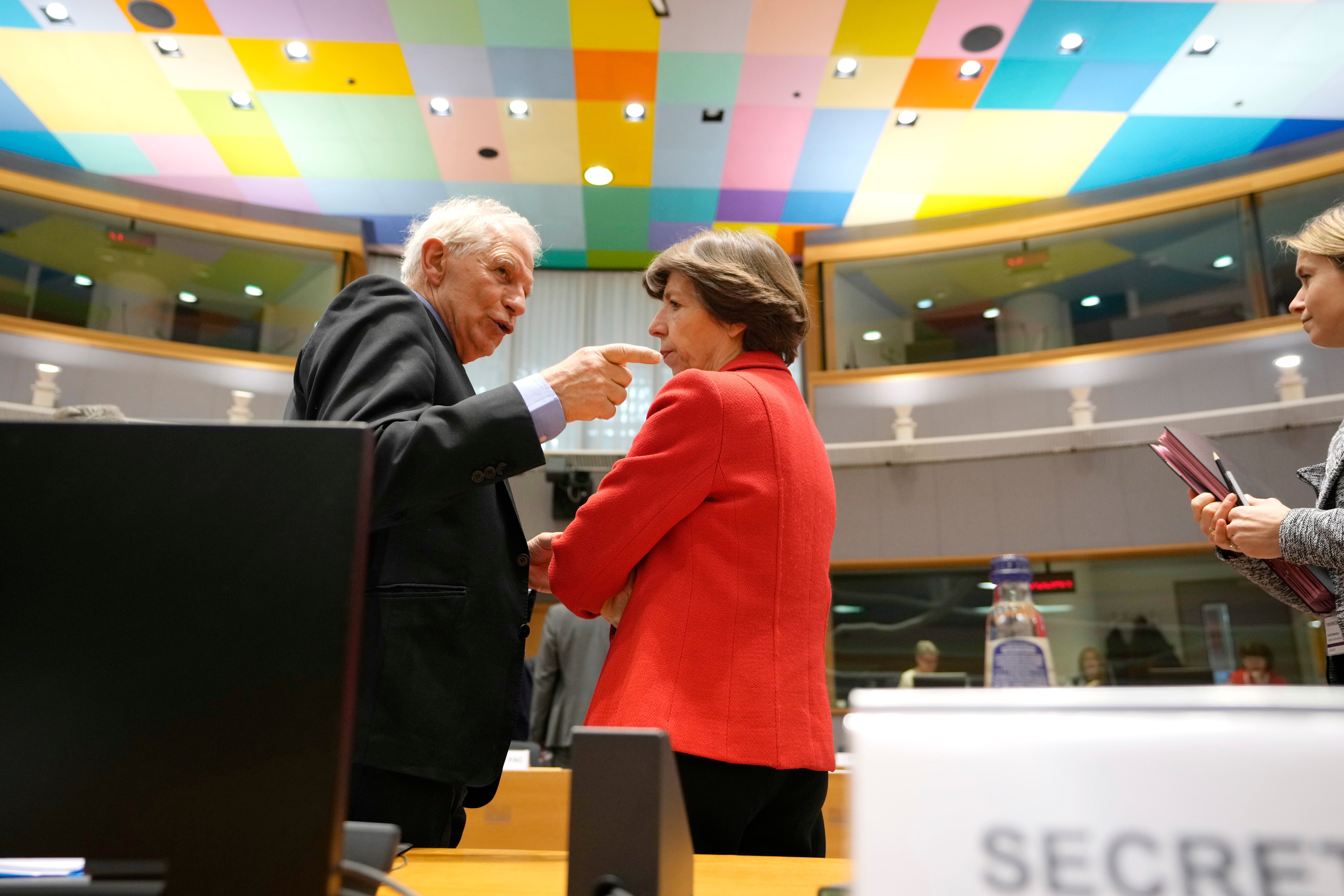 Belgium EU Foreign Ministers