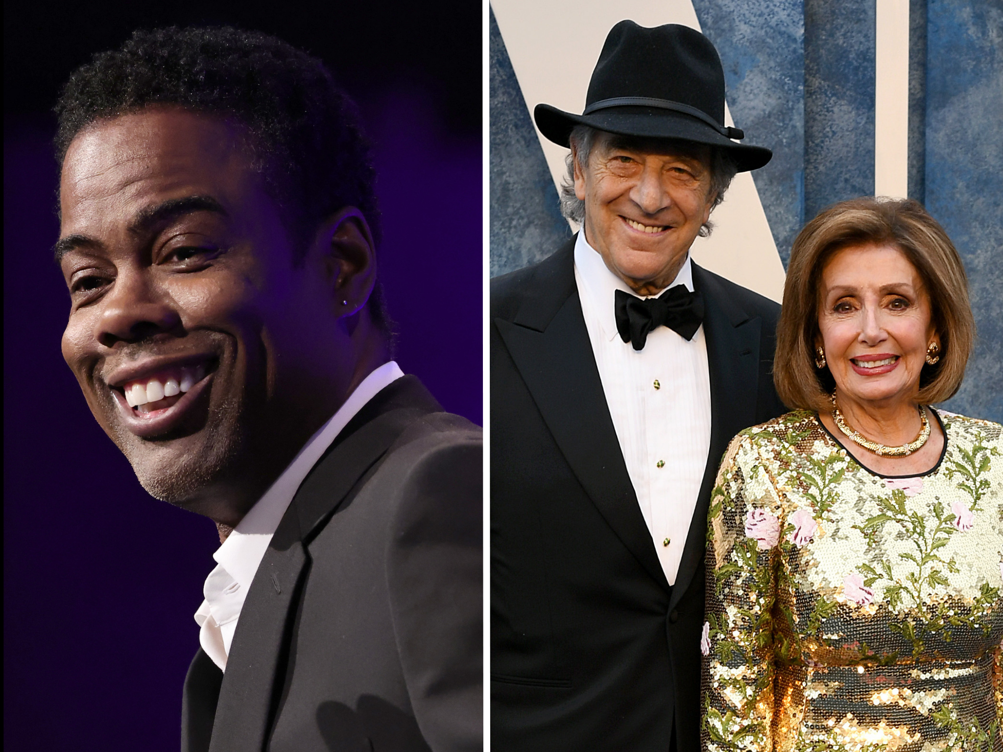 Chris Rock, Paul and Nancy Pelosi