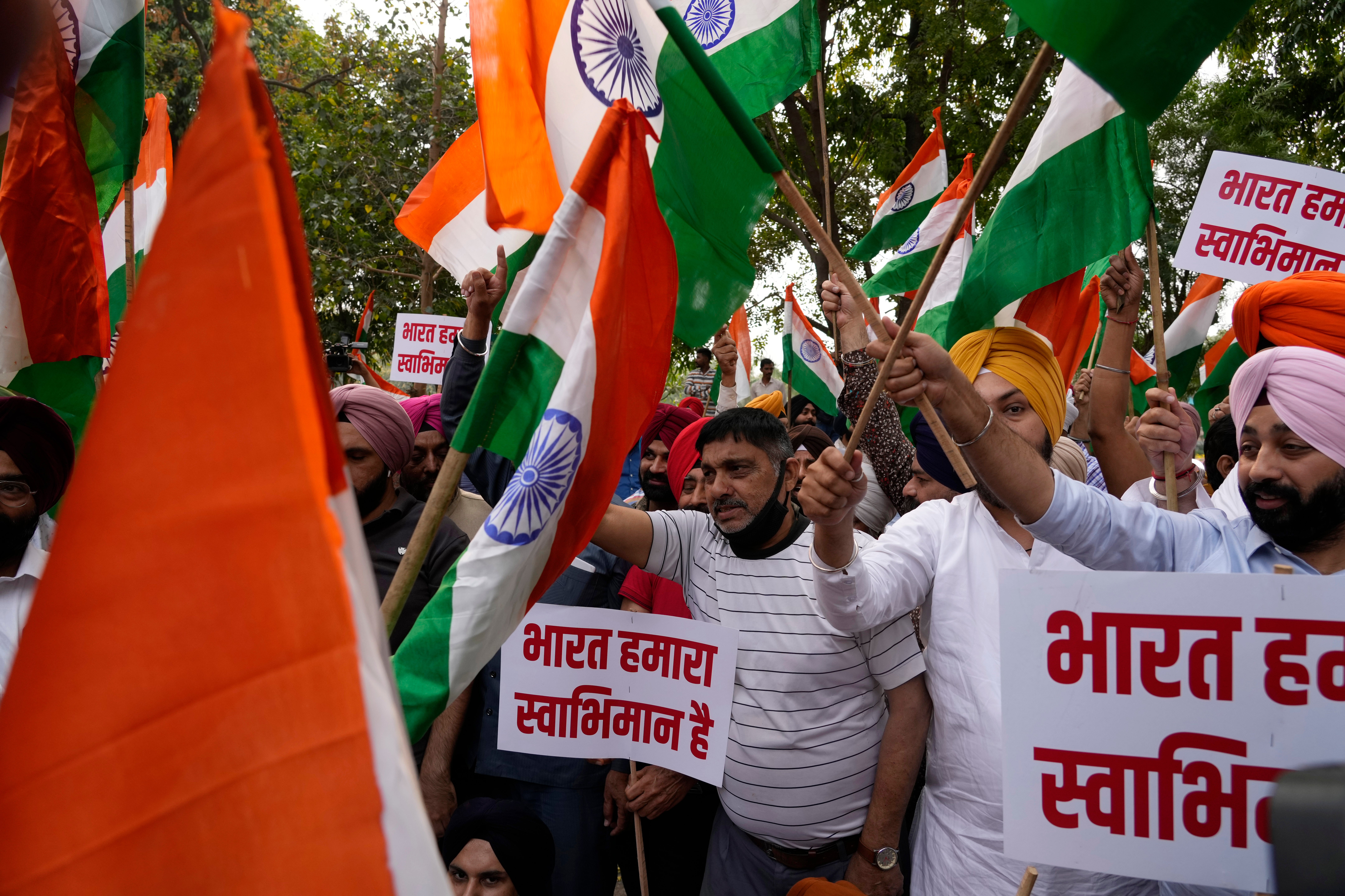 India Britain Protest