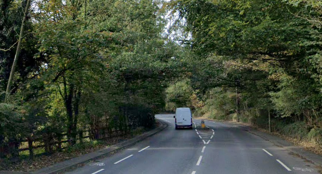 The crash happened near Lyme Park