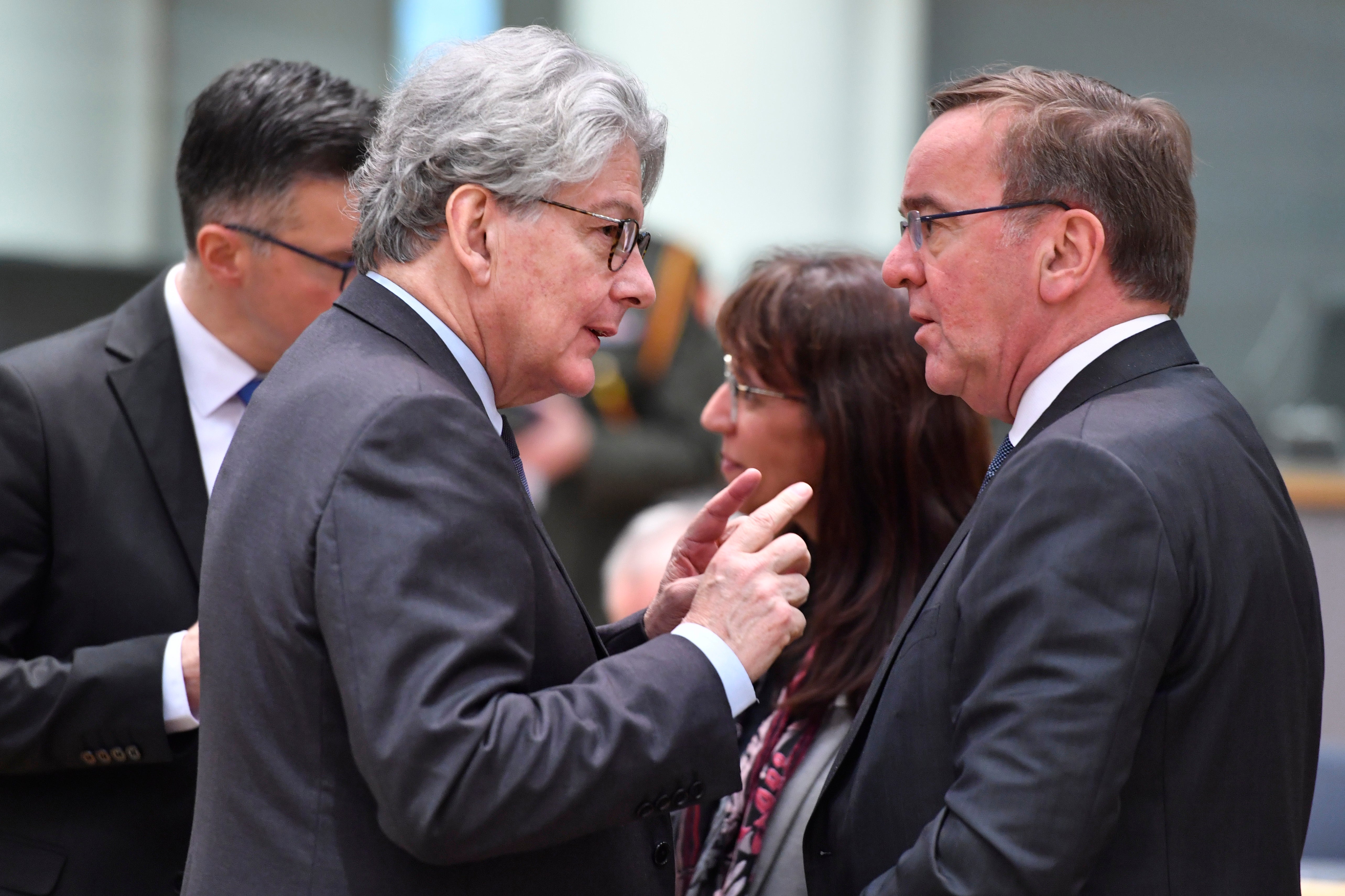 Belgium EU Foreign Defense Ministers