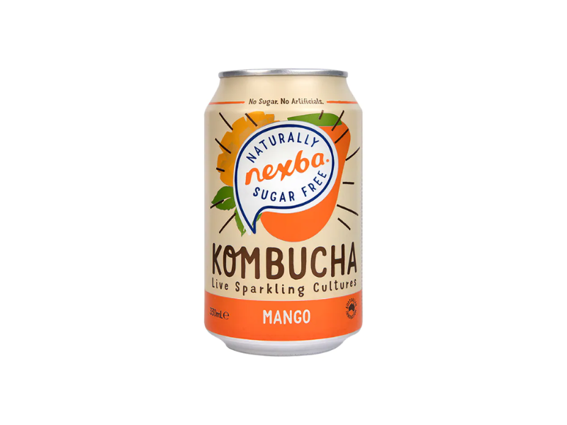 best food gut health nexba kombucha