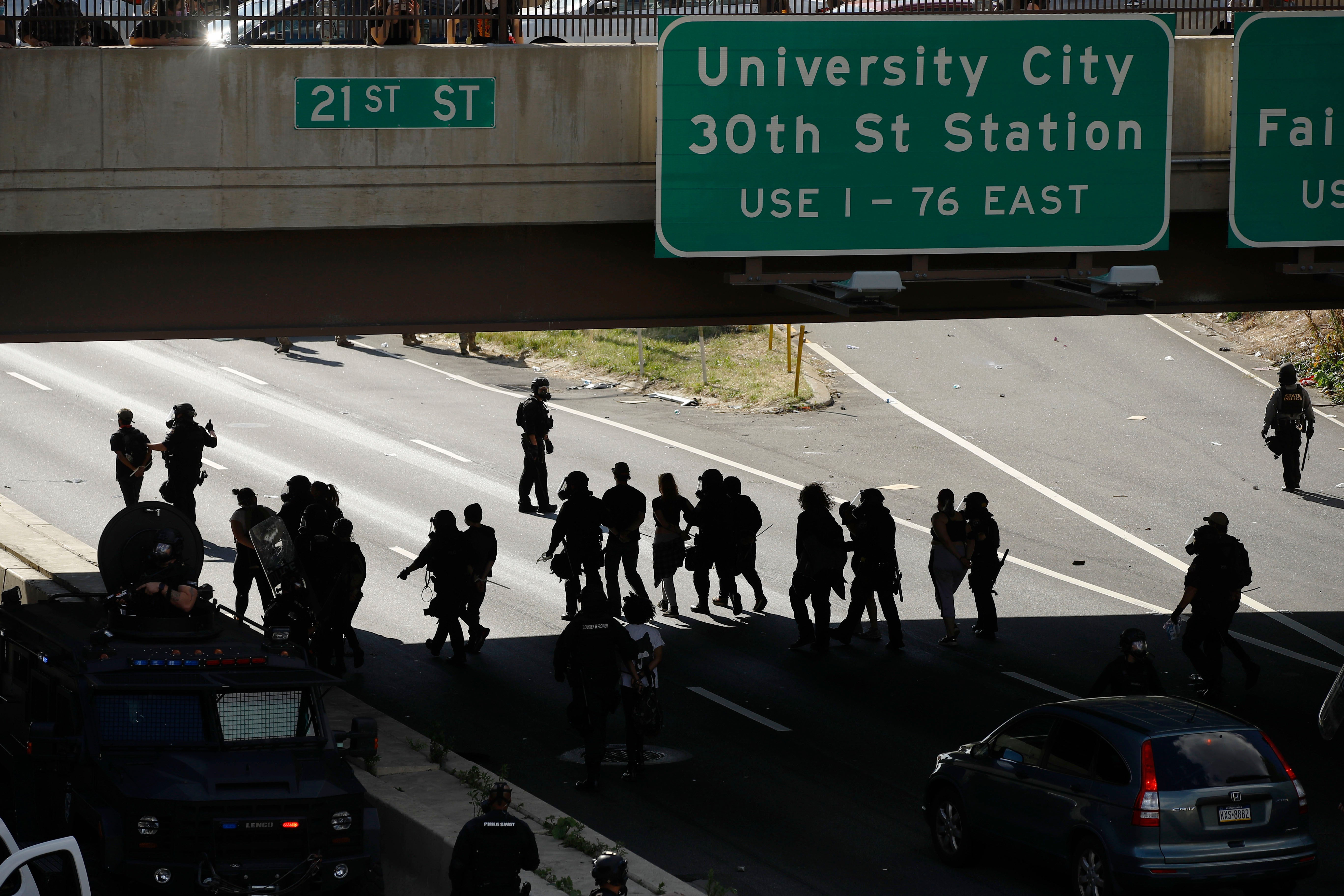 Racial Injustice Philadelphia Protesters