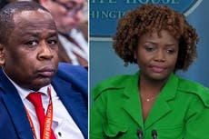 White House reporter shouts down Karine Jean-Pierre during clash over questioning