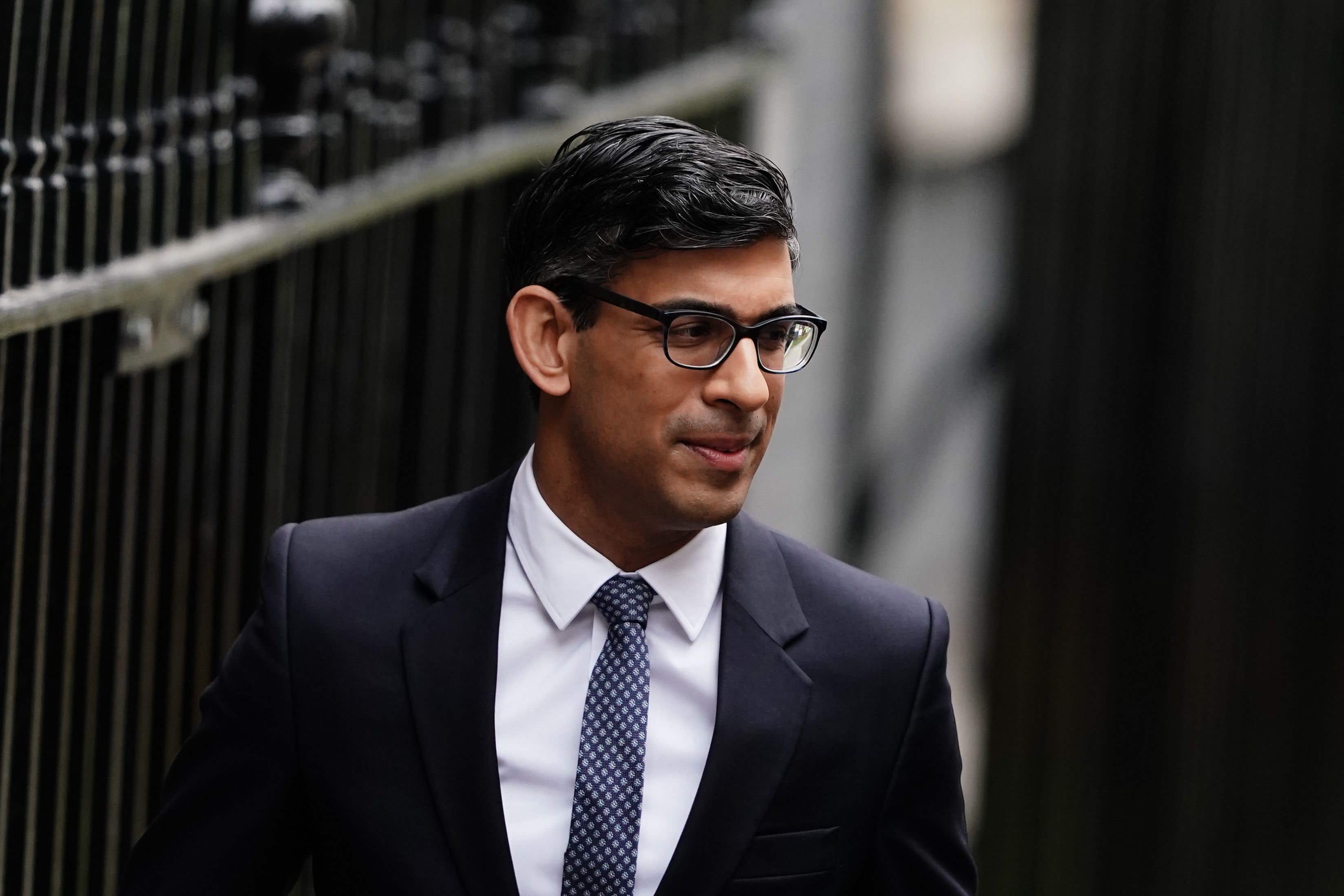 Prime Minister Rishi Sunak (Jordan Pettitt/PA)