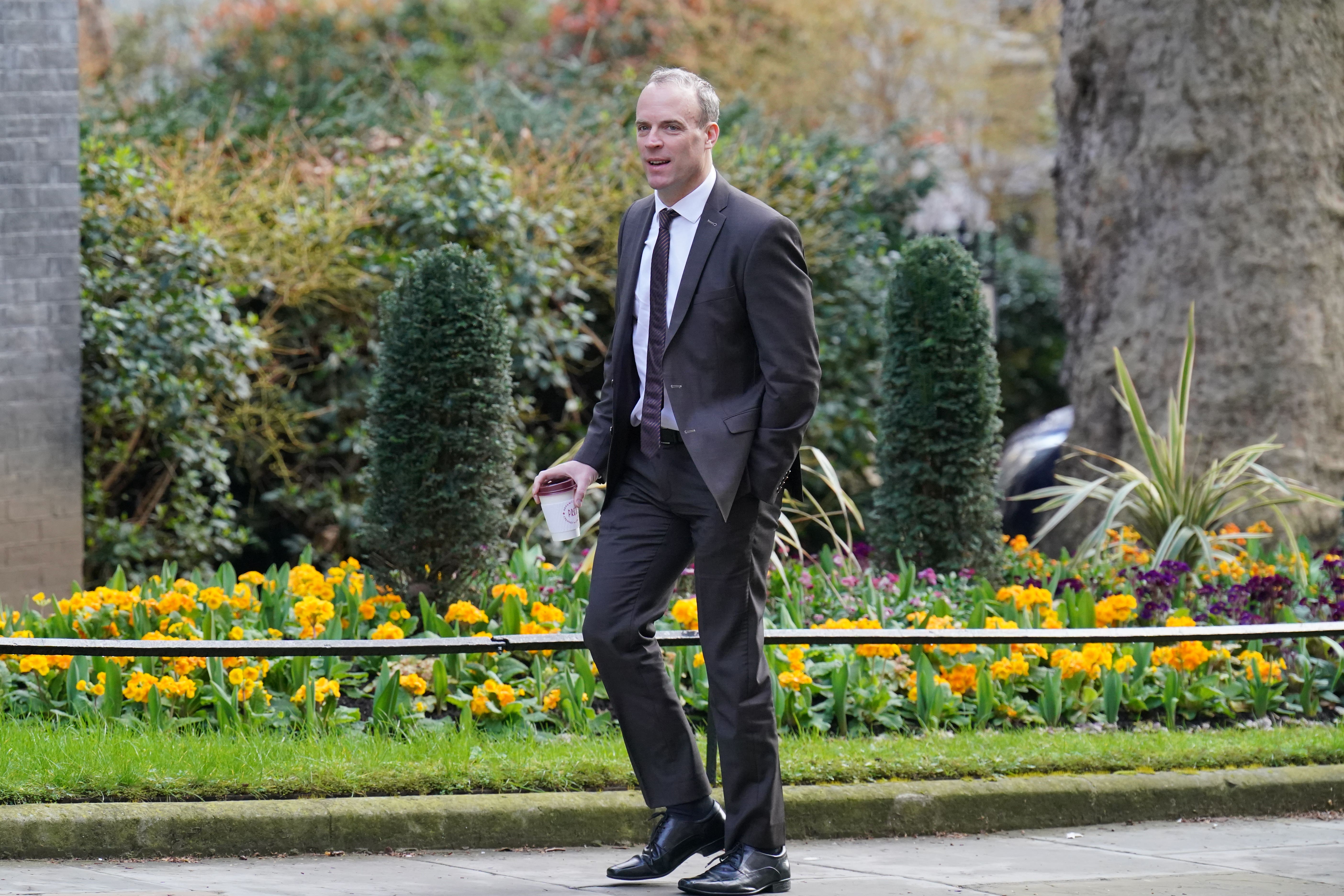 Prime Minister Rishi Sunak has declined to say whether he will sack Justice Secretary Dominic Raab if an inquiry finds that he bullied officials (Jonathan Brady/PA)