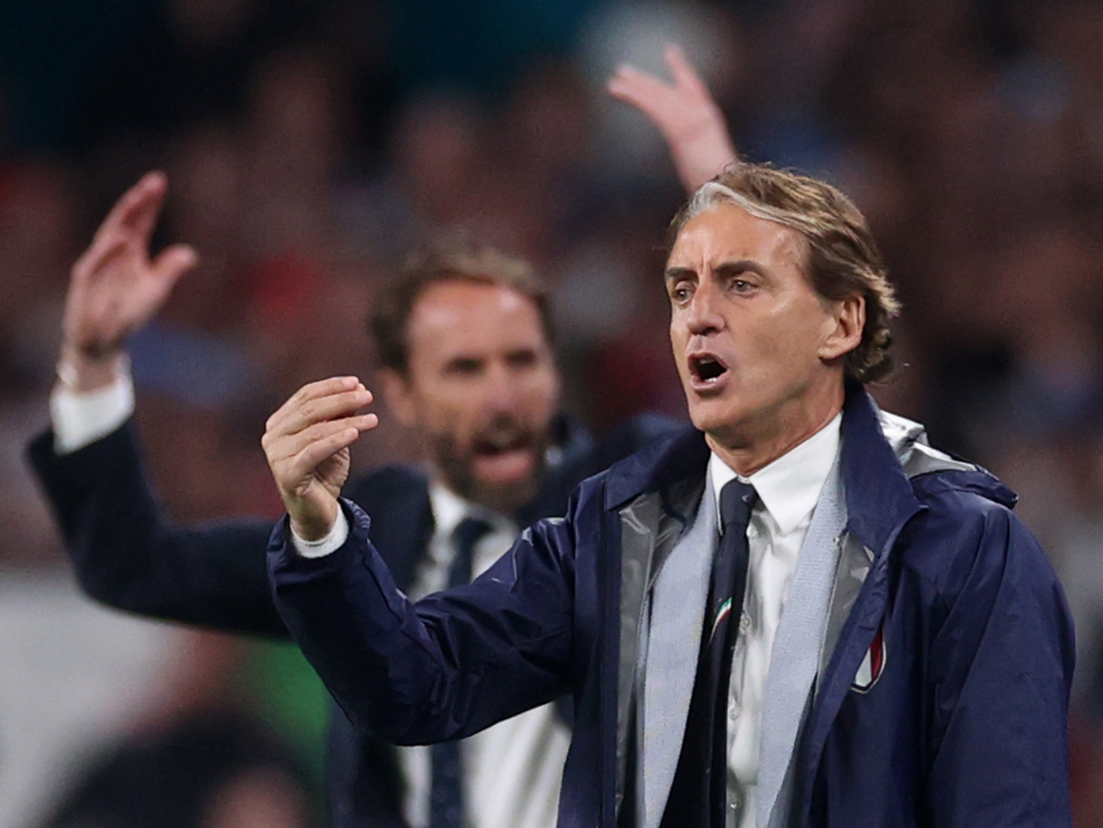 Roberto Mancini echoes Gareth Southgate complaint about homegrown talent