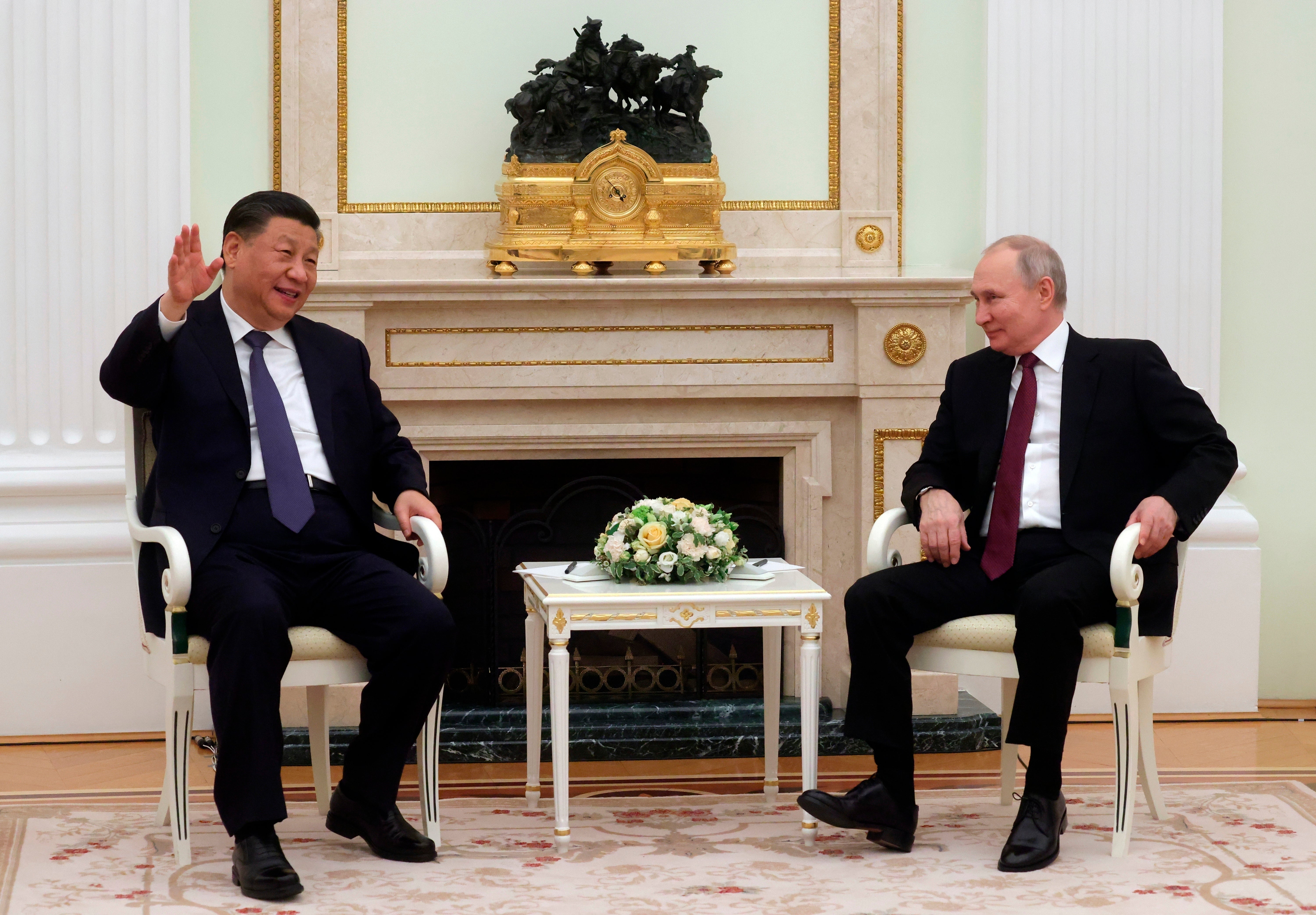 Russia China Uneasy Partners