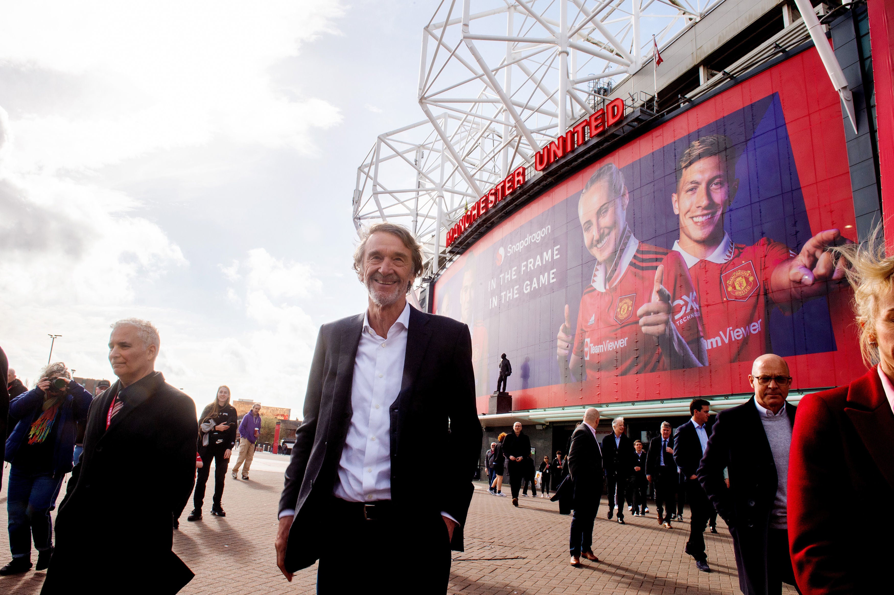 Sir Jim Ratcliffe is among the bidders for Manchester United