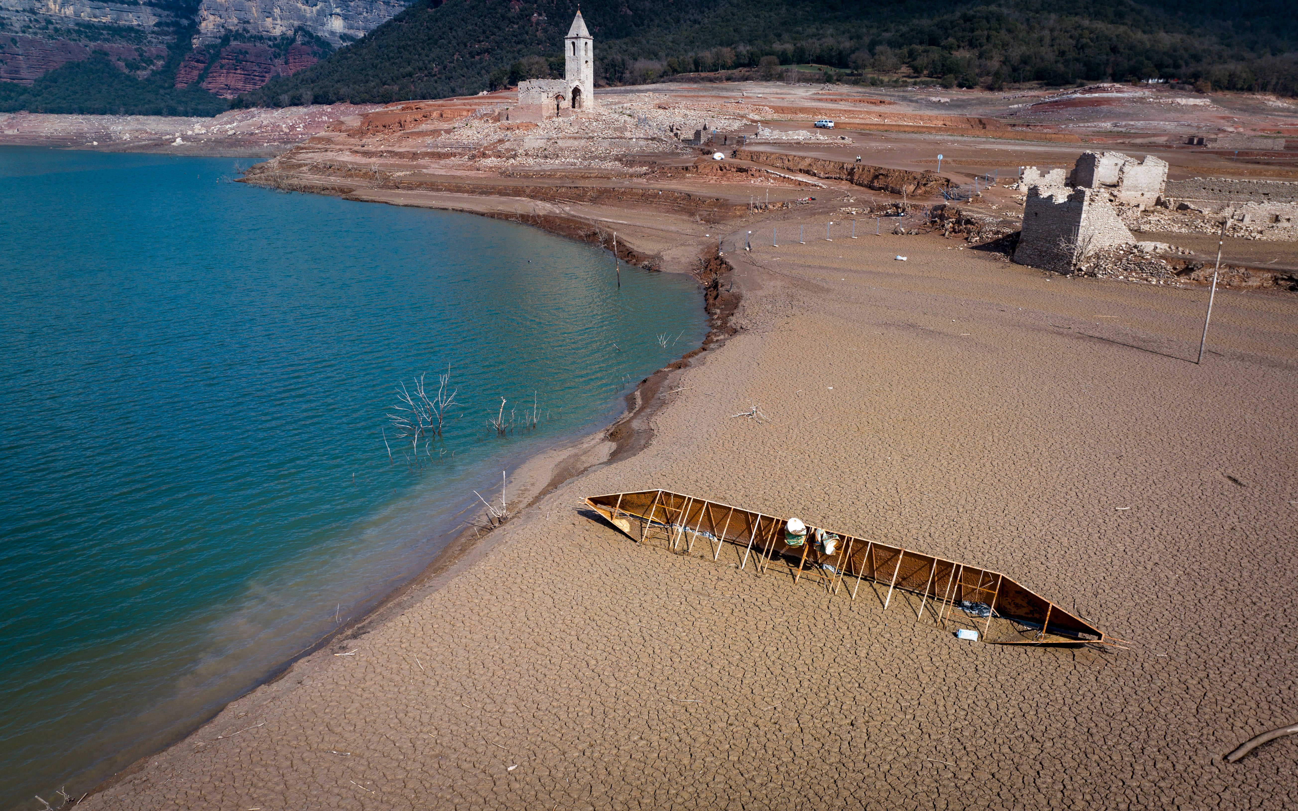 Temperatures have risen 1.3C since the 1960s when the Sau reservoir was built