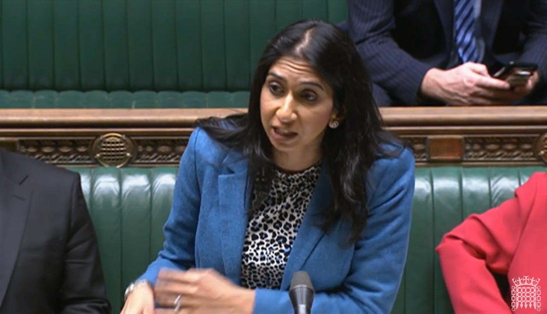 Suella Braverman said the bill would ‘swiftly remove illegal migrants’