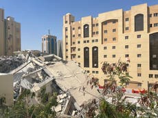 Building collapse in Qatar's capital kills 1, search ongoing