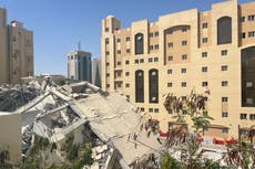 Building collapse in Qatar's capital kills 1, search ongoing