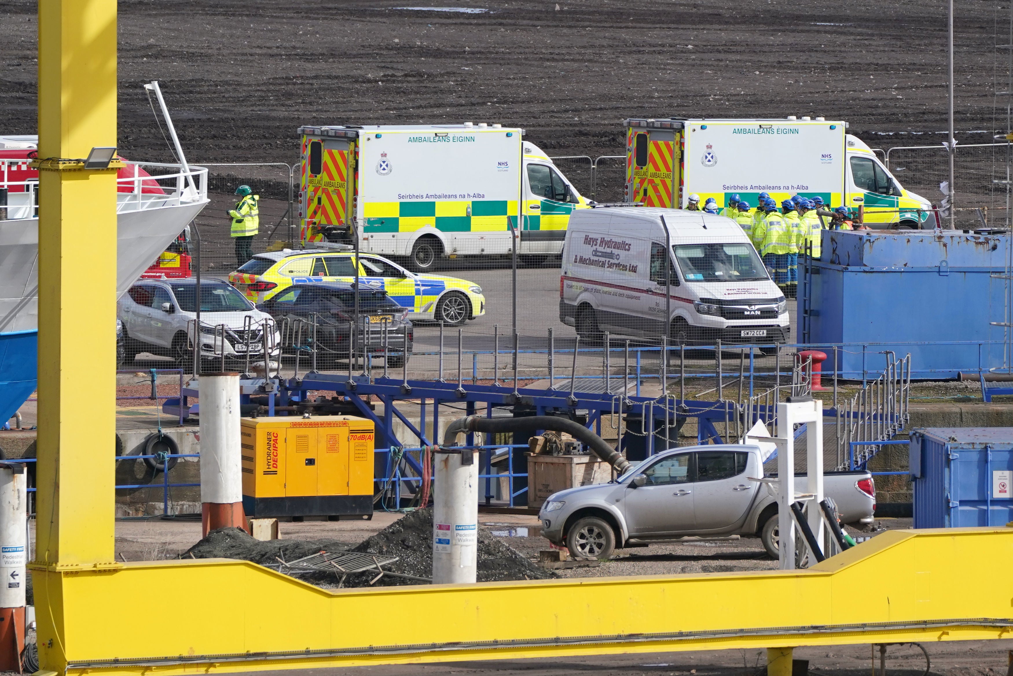 The incident at Imperial Dock has been described as ‘major’