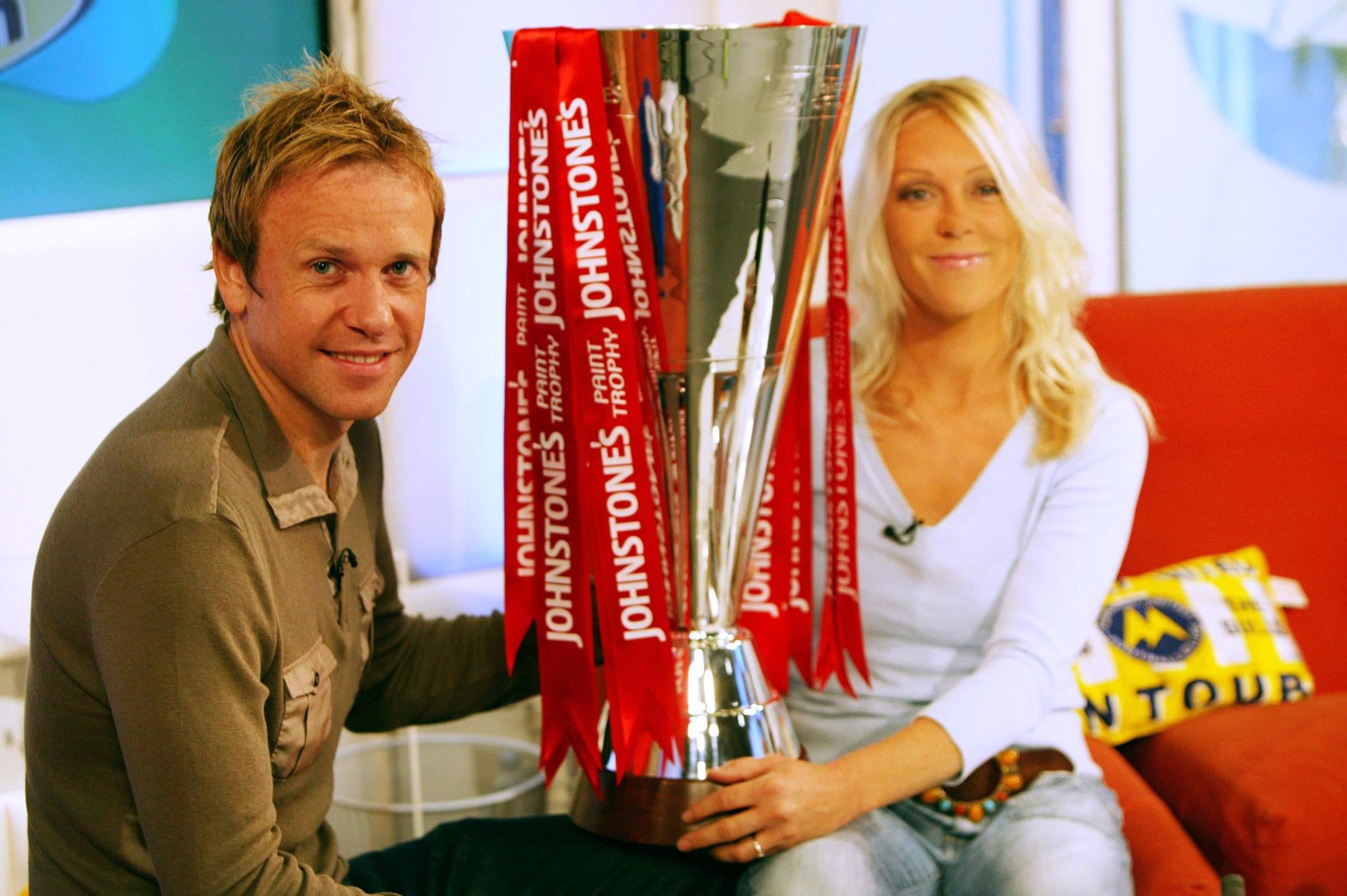 Tim Lovejoy and Helen Chamberlain hosted the show at its peak