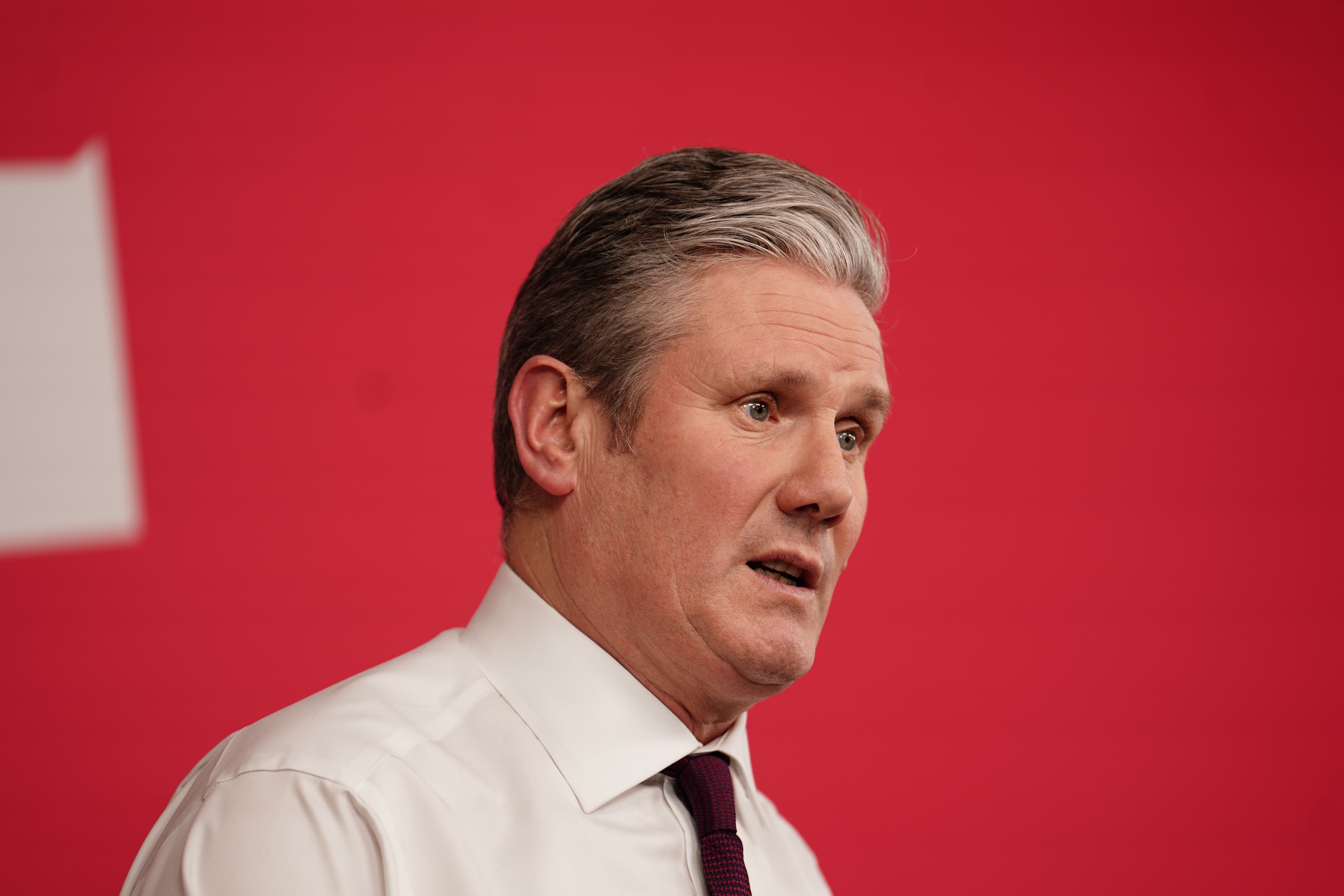 Labour leader Keir Starmer was director of public prosecutions before becoming an MP (Jordan Pettitt/PA)