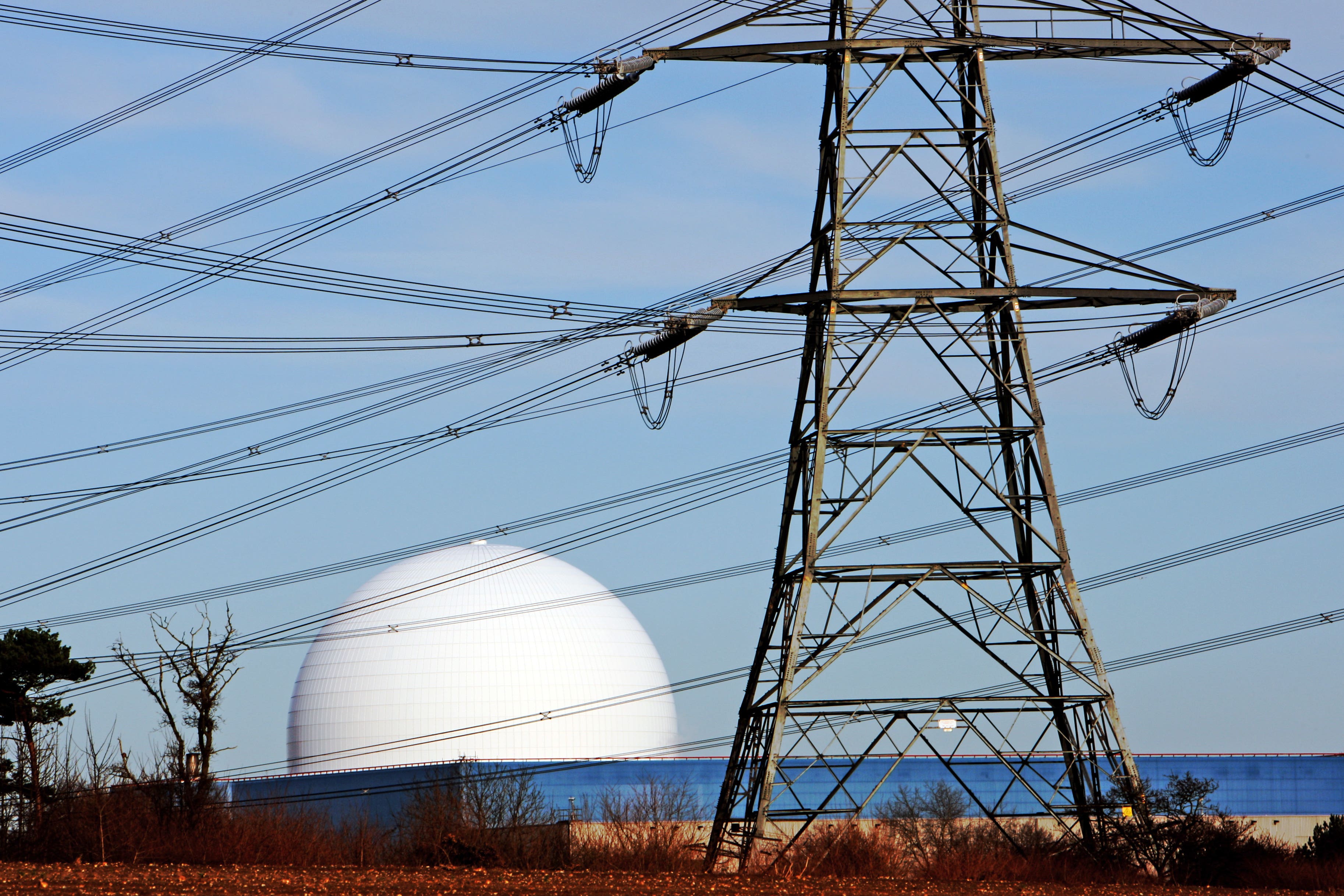 Sizewell B Nuclear Power Station, at Sizewell, Suffolk (Chris Radburn/PA)