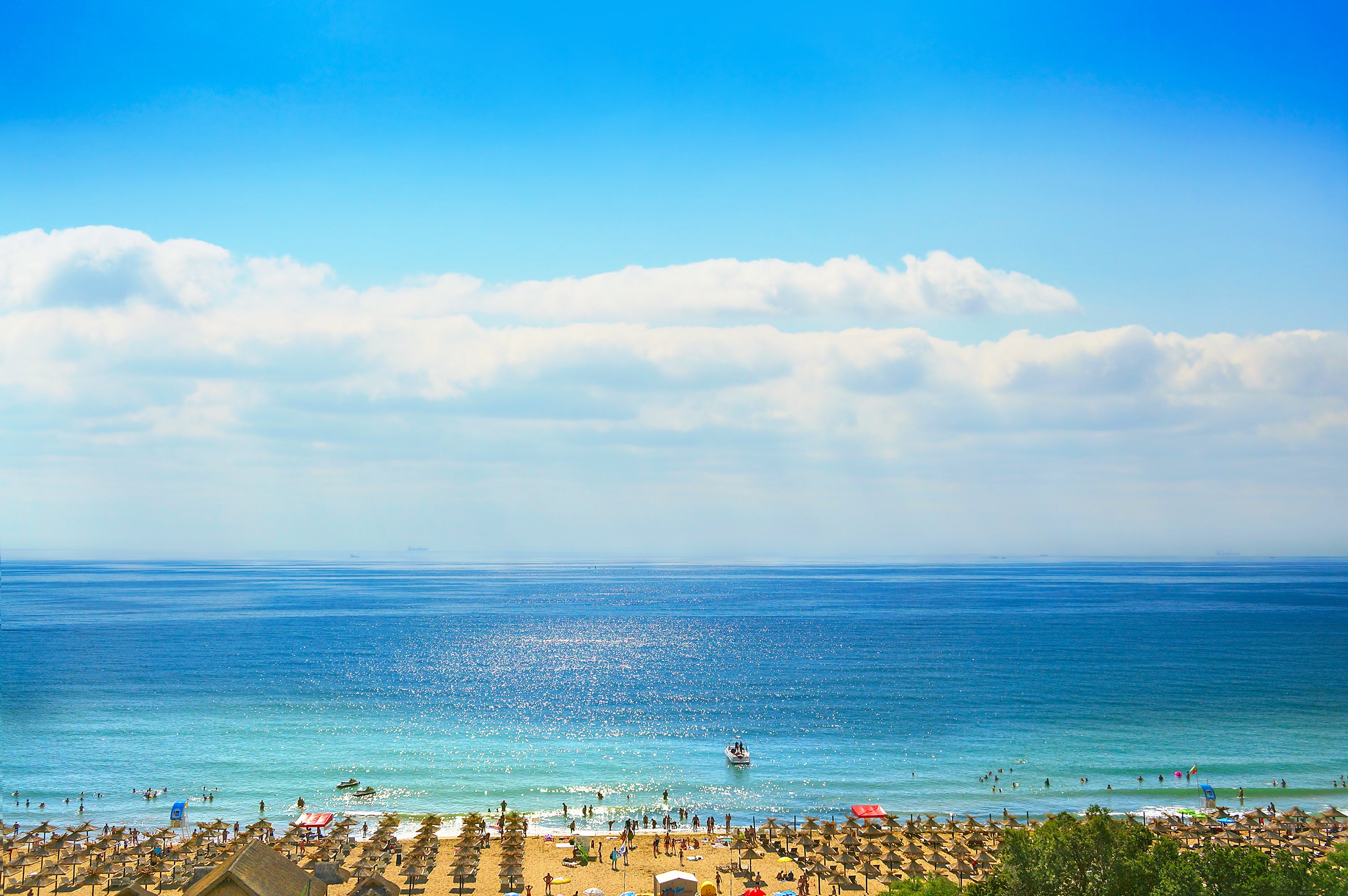 Sunny Beach in Bulgaria