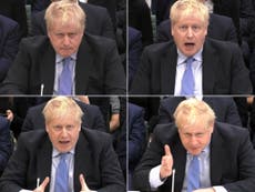 Boris Johnson looked more prime suspect than prime minister at his Partygate hearing