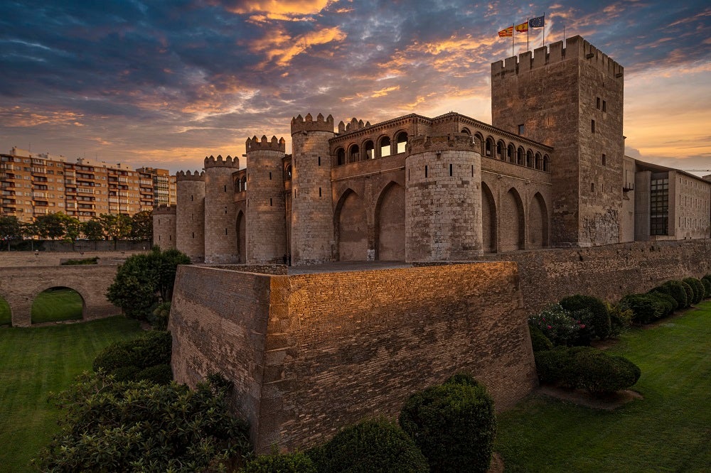 Aljaferia Palace was built by the Moors in the 11th century