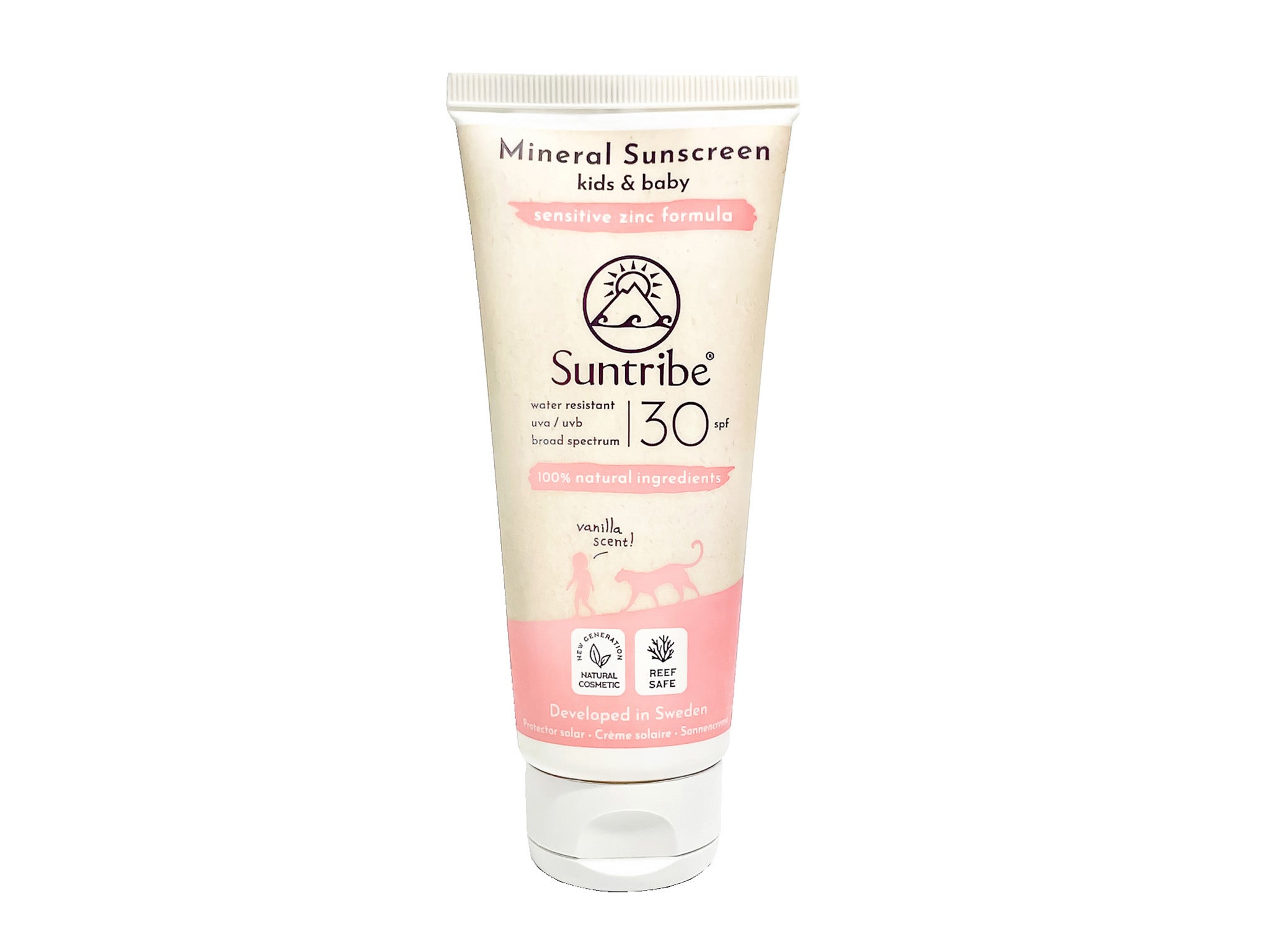 Suntribe kids and baby mineral SPF30 sunscreen