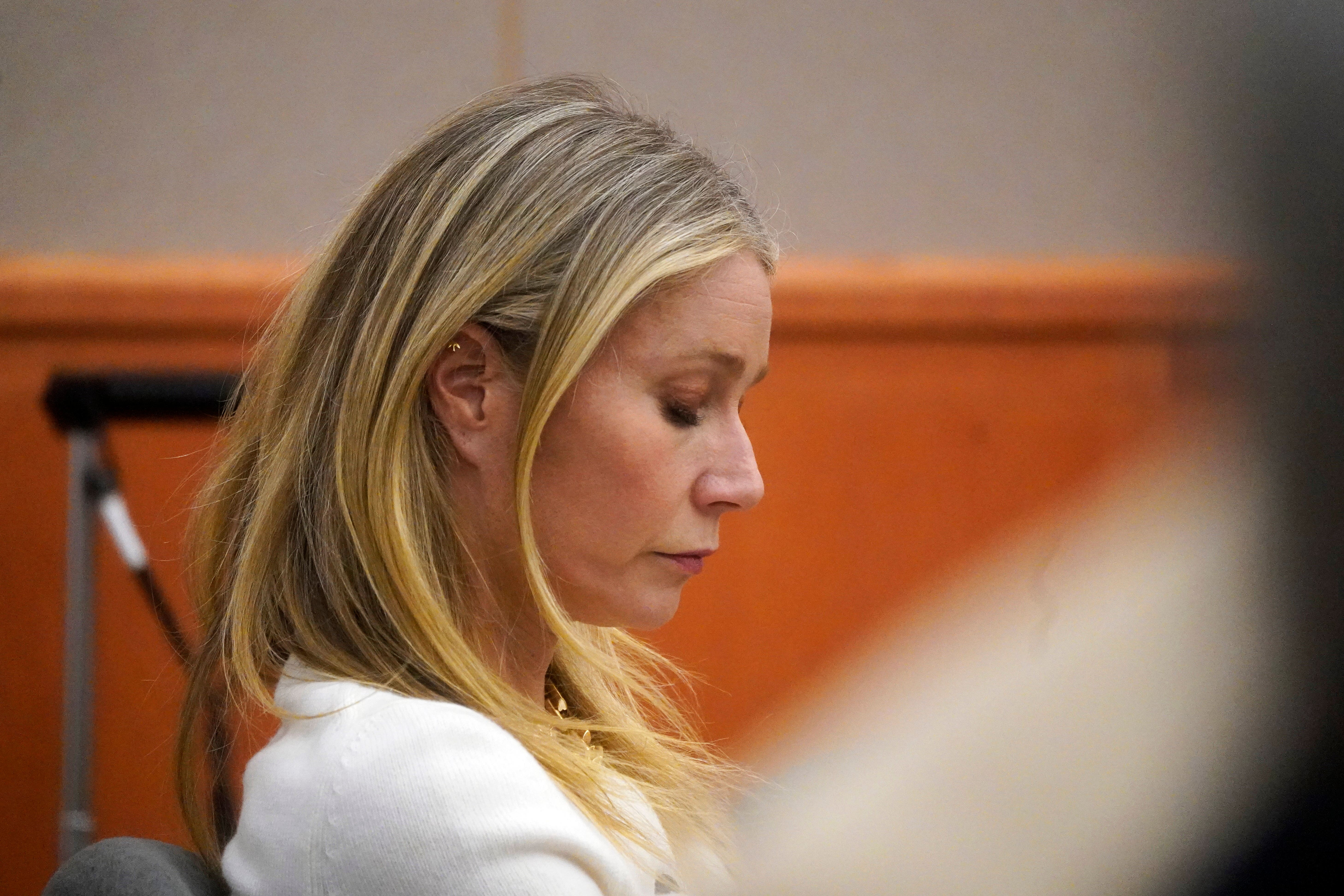 Gwyneth Paltrow denies causing the ski crash (Rick Bowmer/poll/AP)