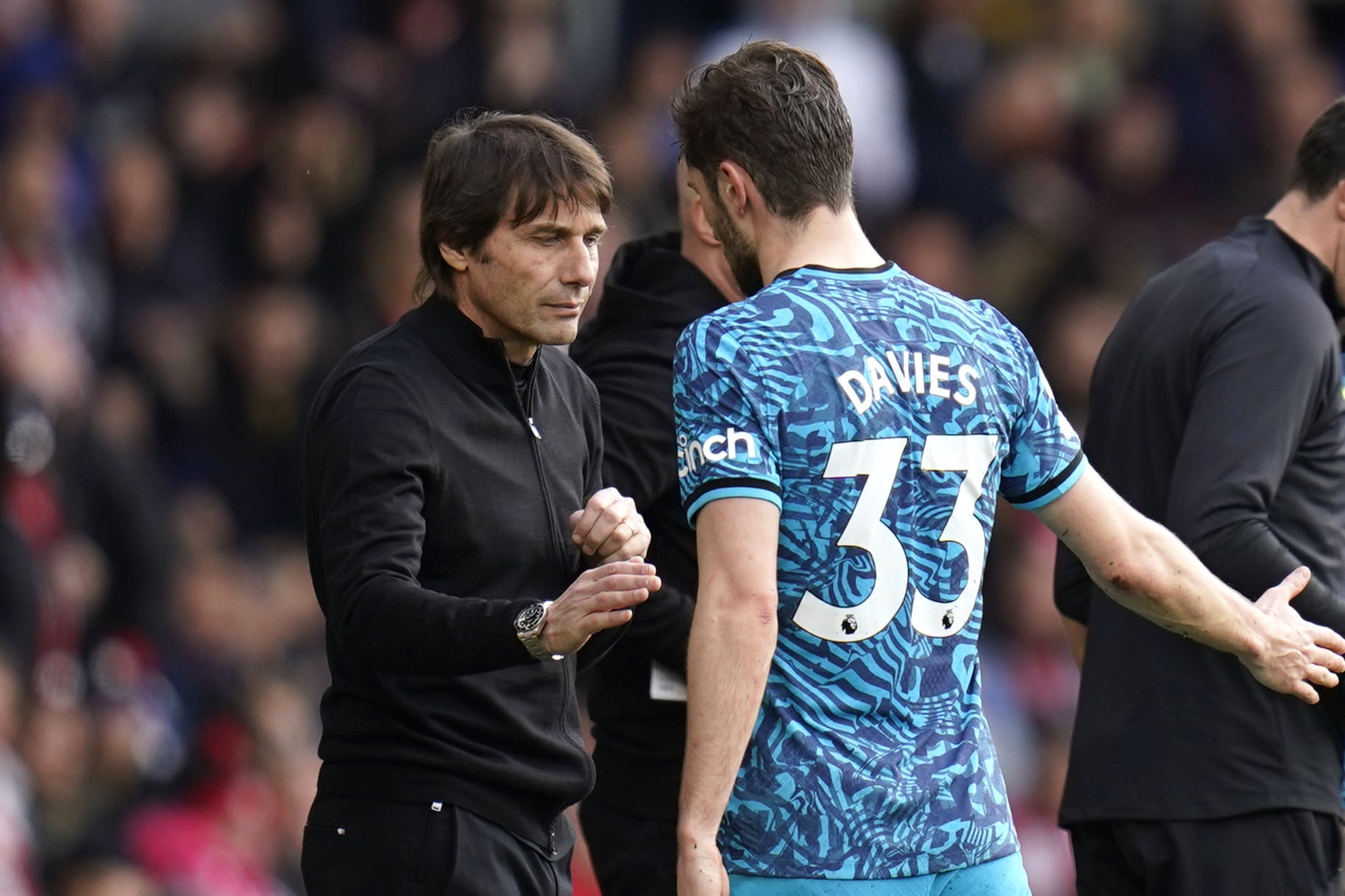 Ben Davies suffered a hamstring injury in Tottenham’s draw at Southampton last weekend (Andrew Matthews/PA)