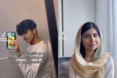 Malala Yousafzai praised for deadpan response to man’s ‘misogynist’ TikTok