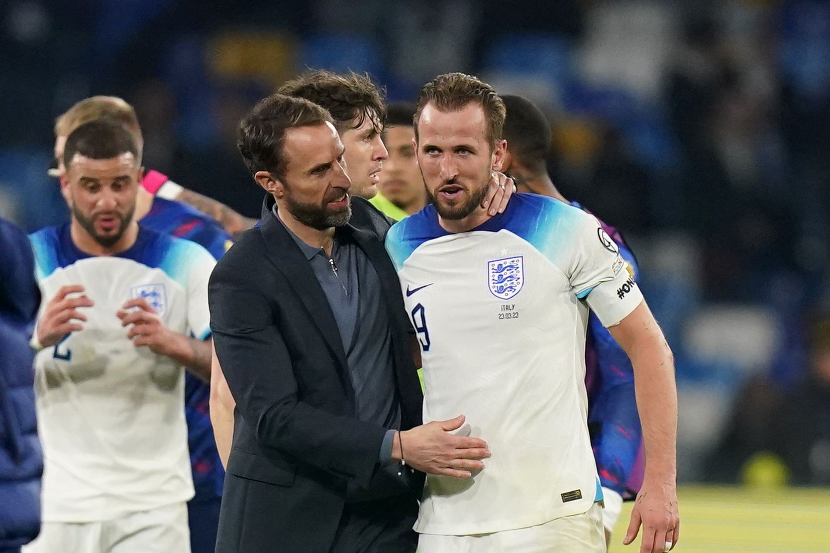 Gareth Southgate praised the efforts of Harry Kane (Adam Davy/PA)