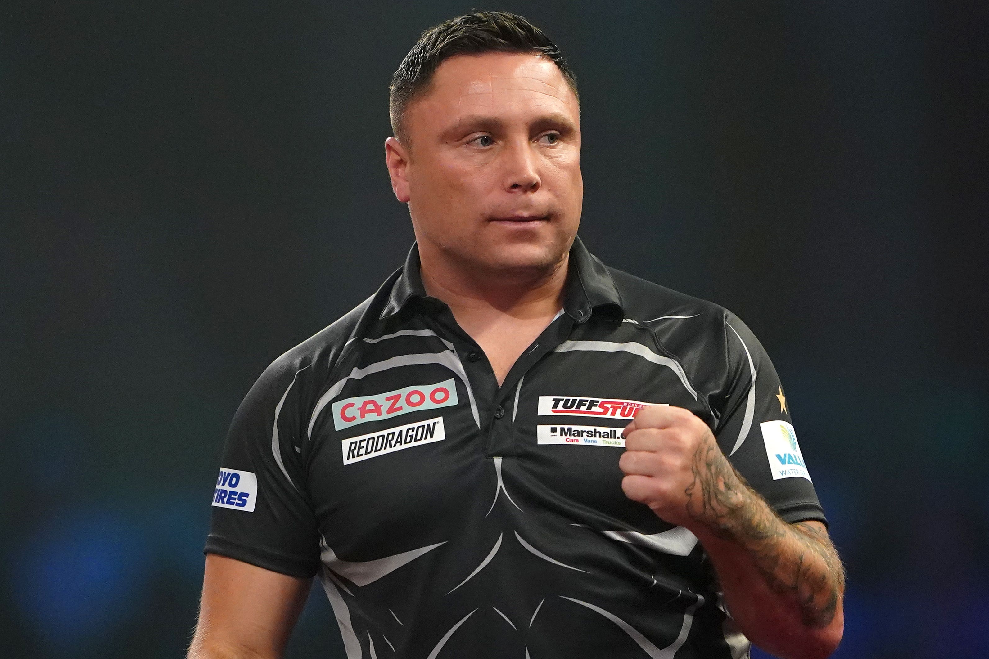 Gerwyn Price secured a stunning 6-1 victory against Michael van Gerwen in the Premier League final (Zac Goodwin/PA)