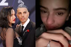 Rosalía and Rauw Alejandro announce engagement in music video of their new track ‘Beso’