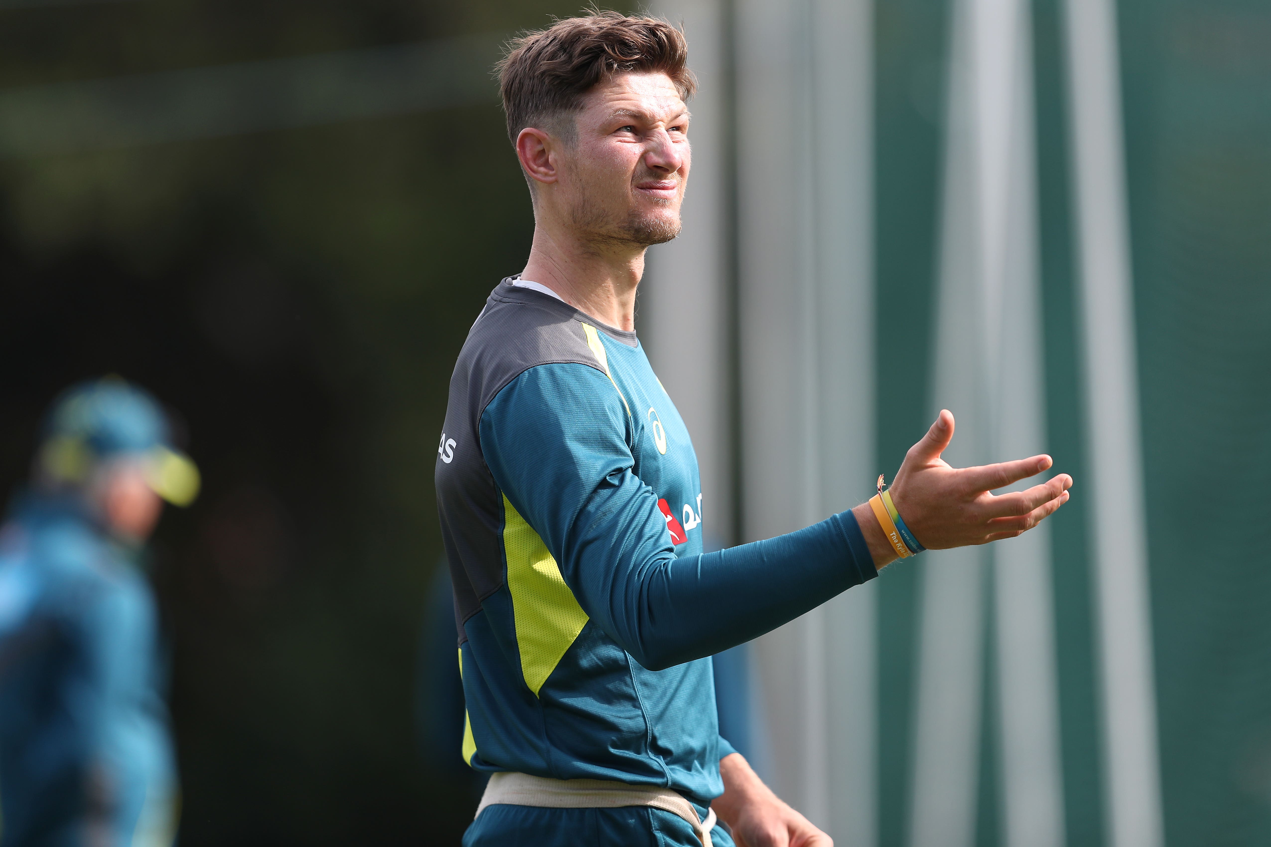 Australia’s Cameron Bancroft sparked a huge storm after being caught rubbing a ball with sandpaper (David Davies/PA)