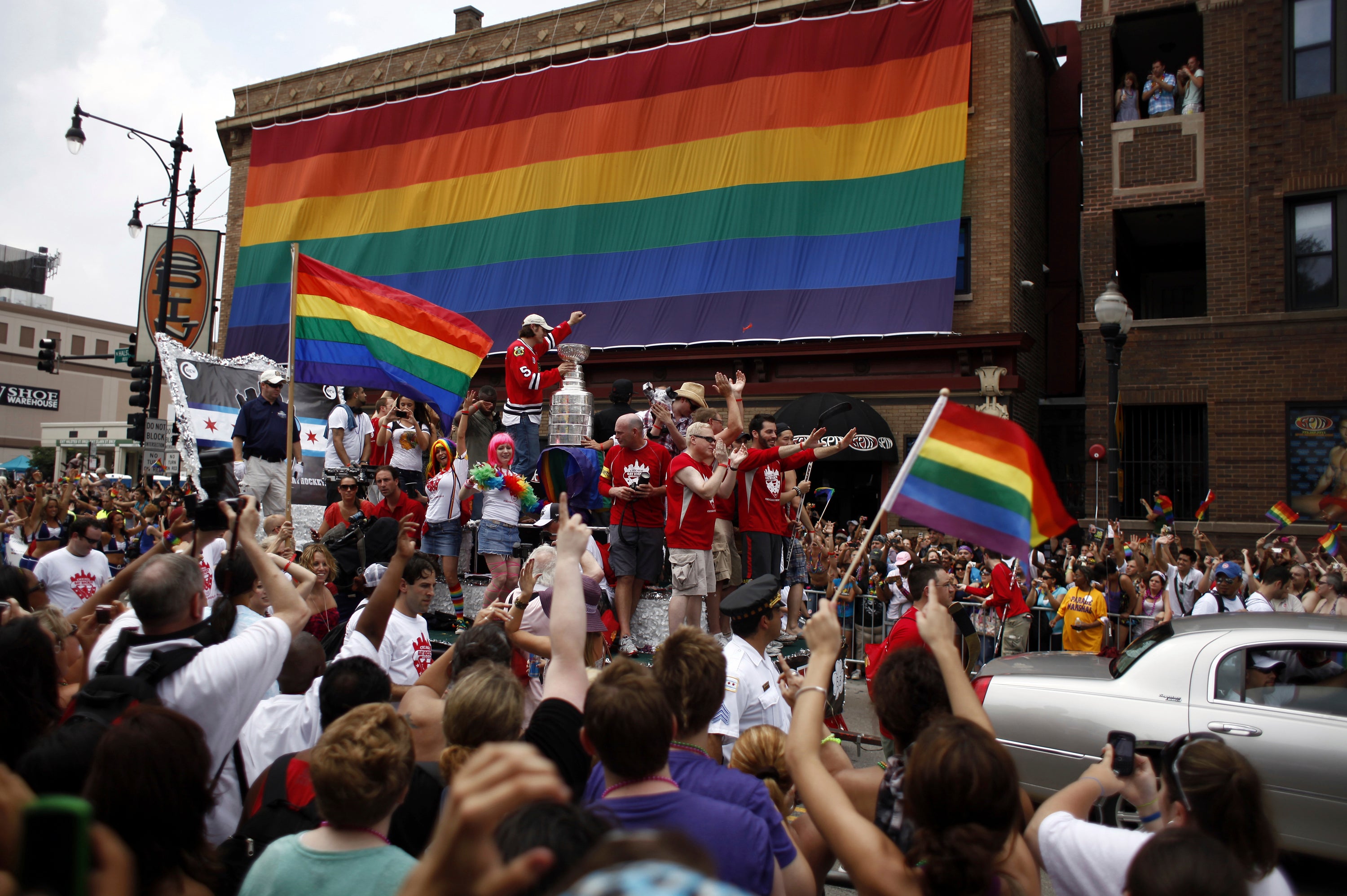Blackhawks Pride Night Hockey