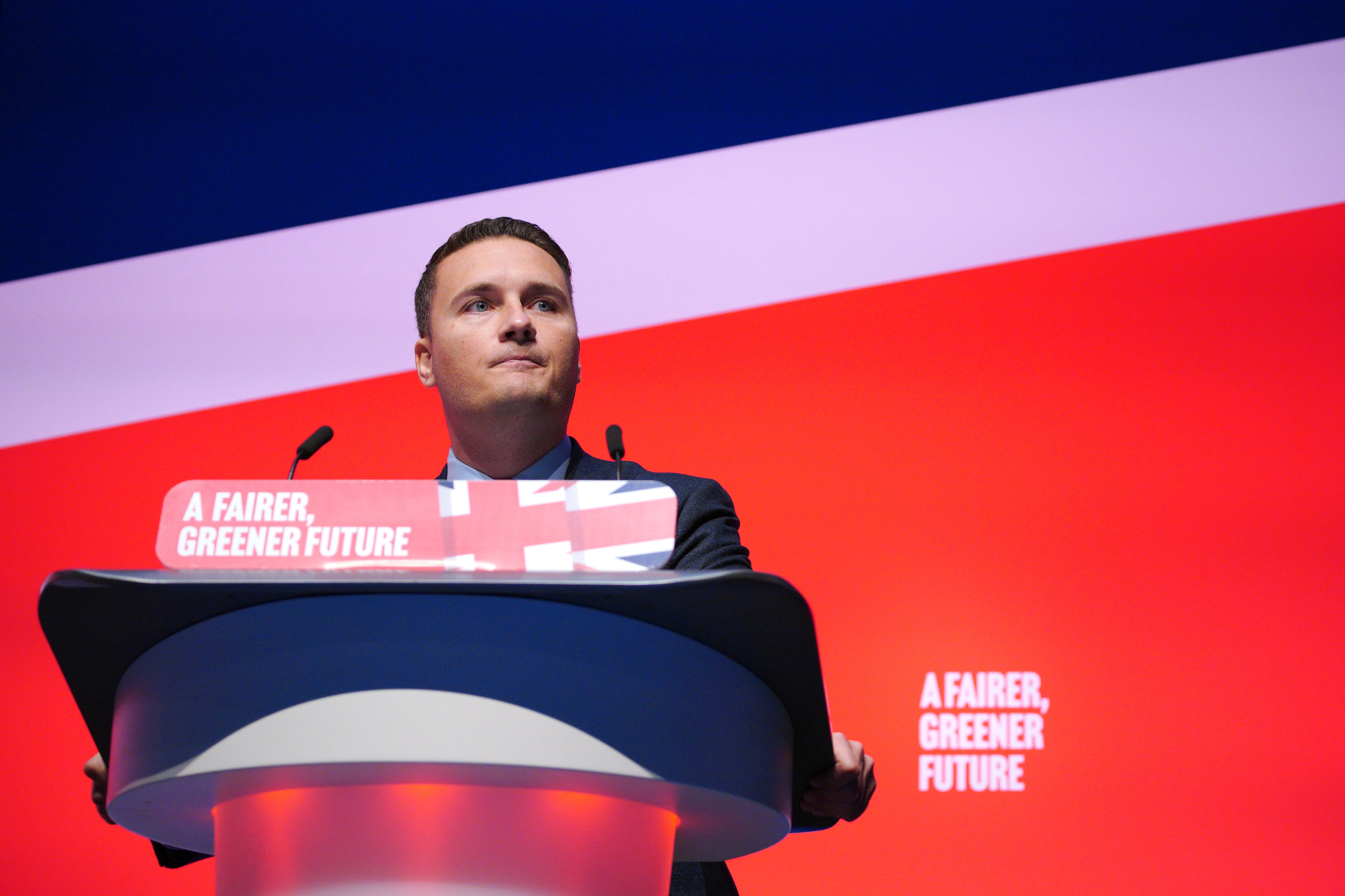 Wes Streeting said Labour would reform school inspections (Peter Byrne/PA)