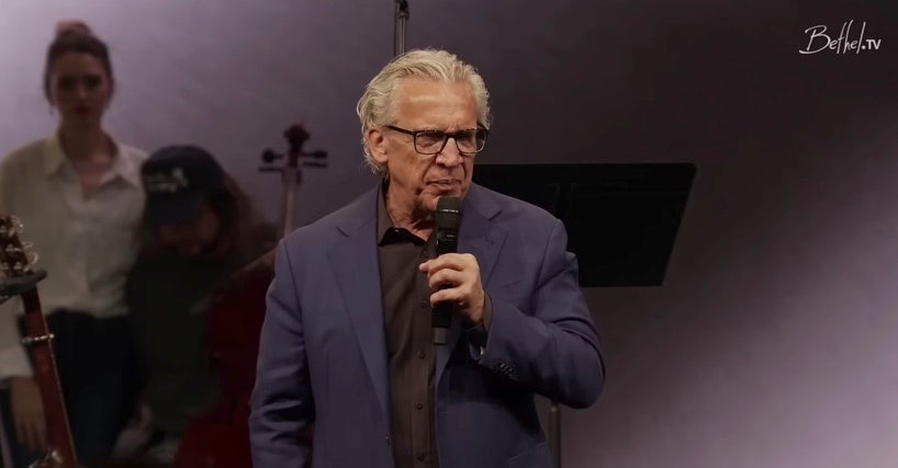 Pastor Bill Johnson claims the ‘creative miracle’ took place on a visit to James River Church