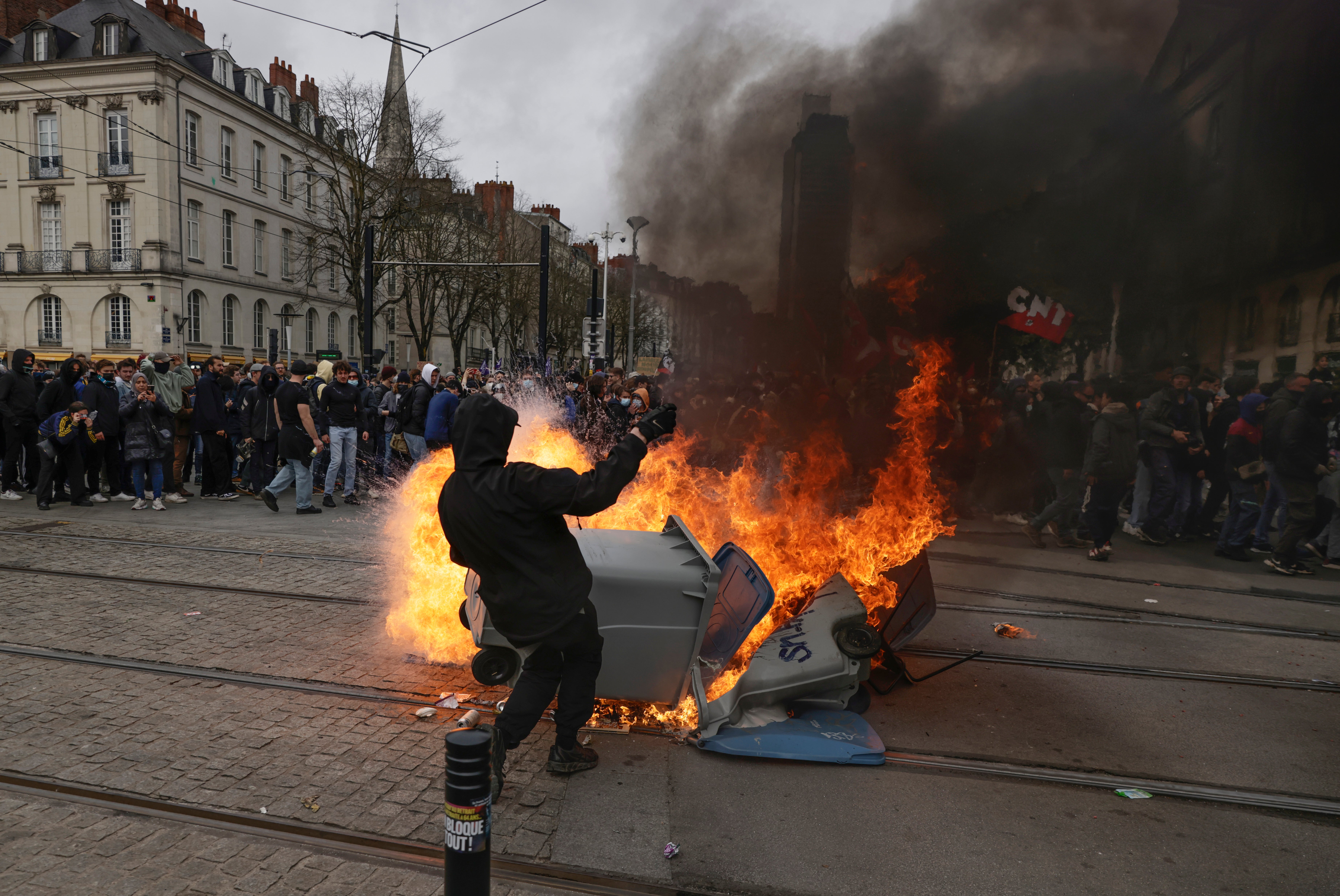 France Pension Protests Photo Gallery