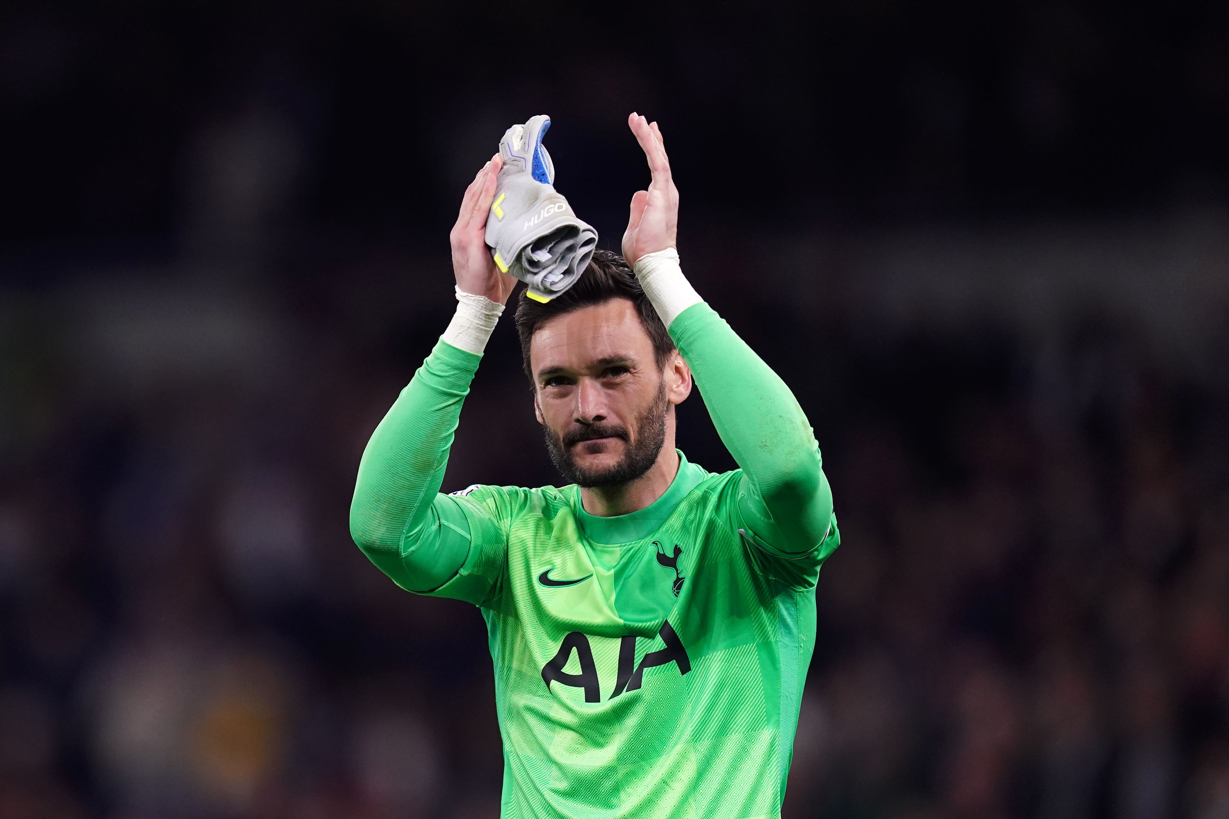 Hugo Lloris has missed nine games with a knee problem (John Walton/PA)