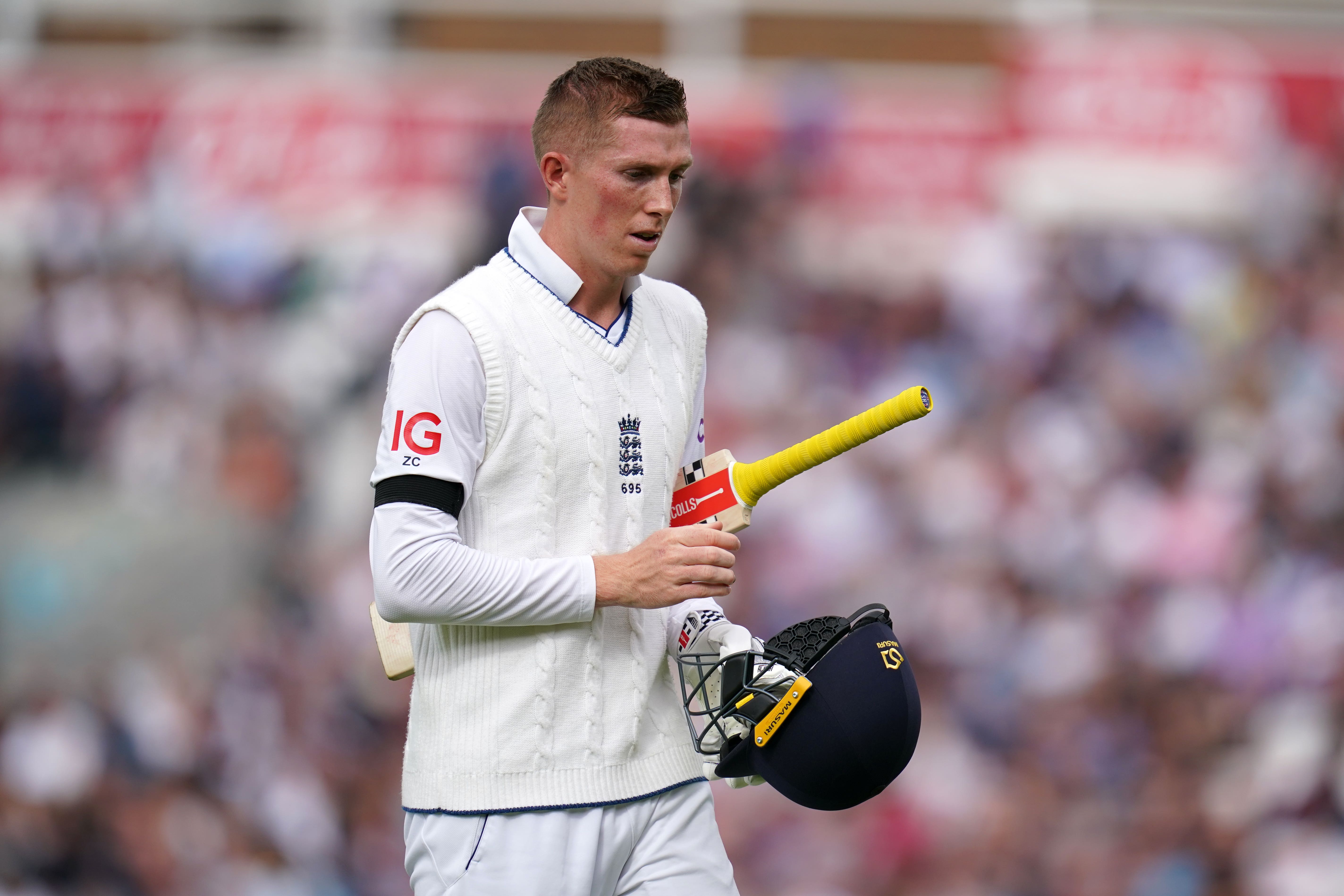 Zak Crawley defended his technique after a disappointing winter with the bat (John Walton/PA)