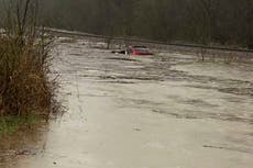 2 dead in Missouri flash flood; tornado threat in the South