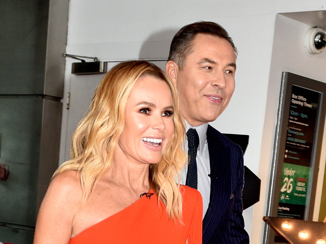 Amanda Holden and David Walliams in 2019