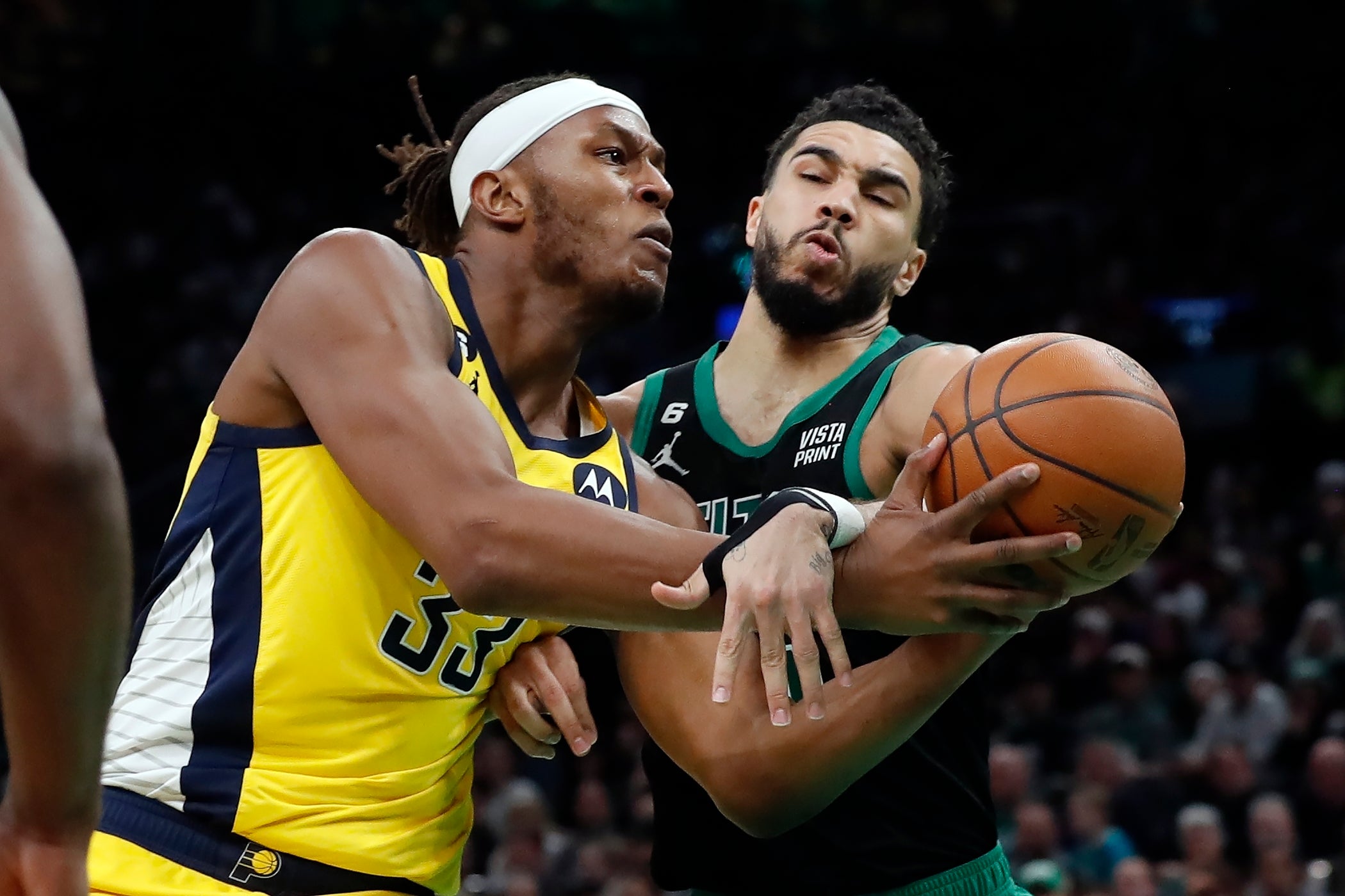 Pacers Celtics Basketball