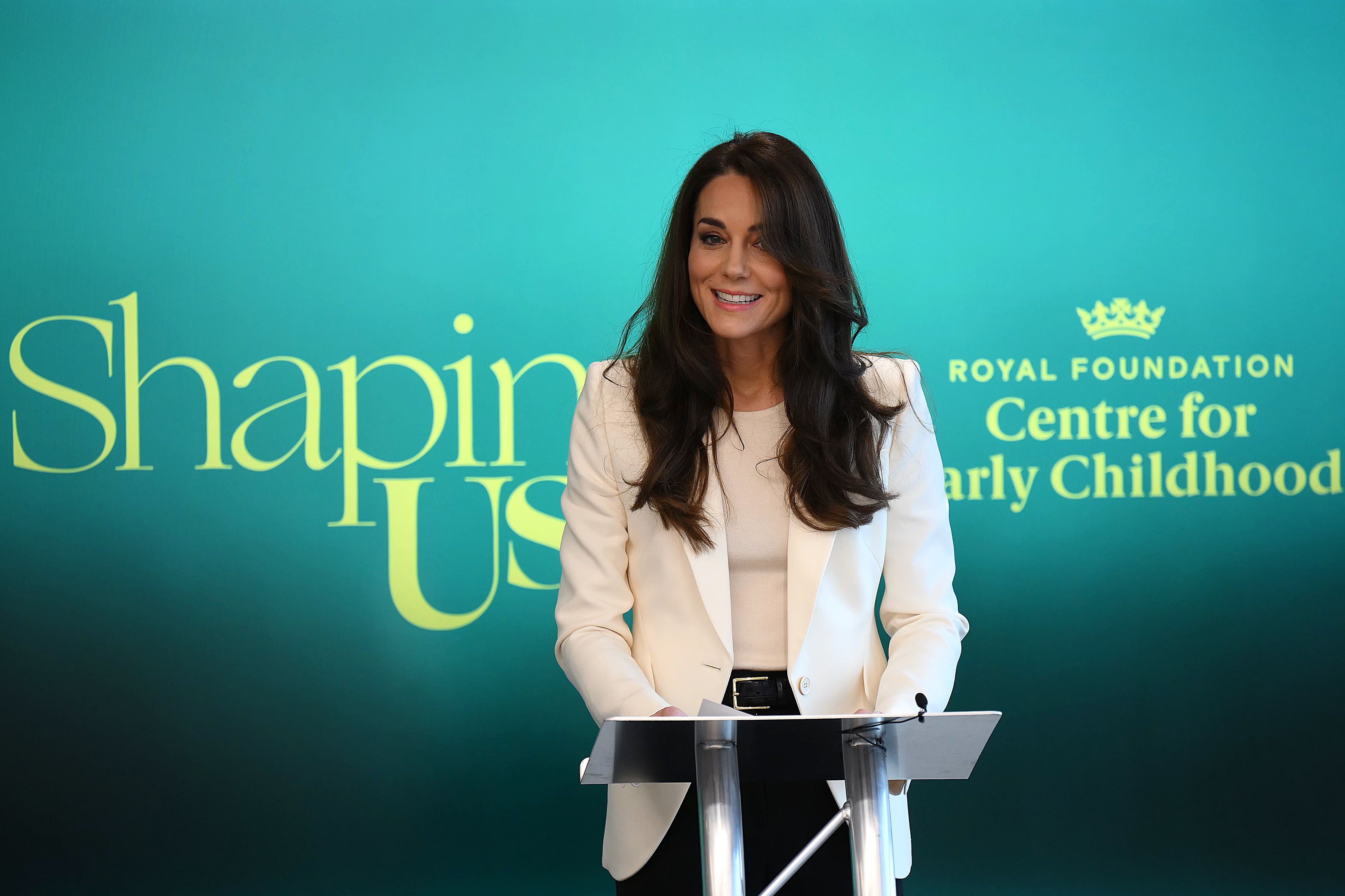 The Princess of Wales hosts the inaugural meeting of her new Business Taskforce for Early Childhood (Daniel Leal/PA)